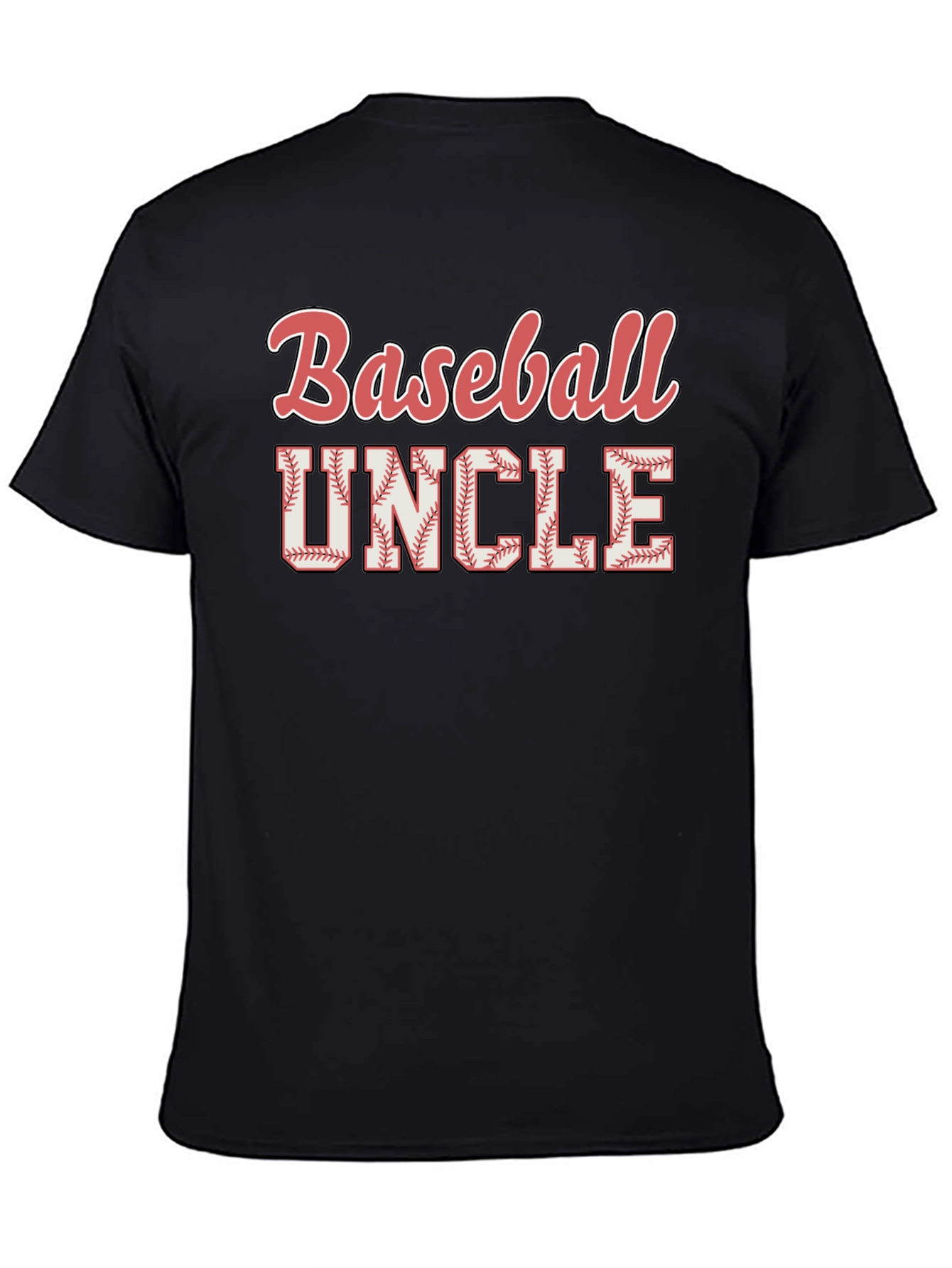 Baseball Uncle Graphic T-Shirt