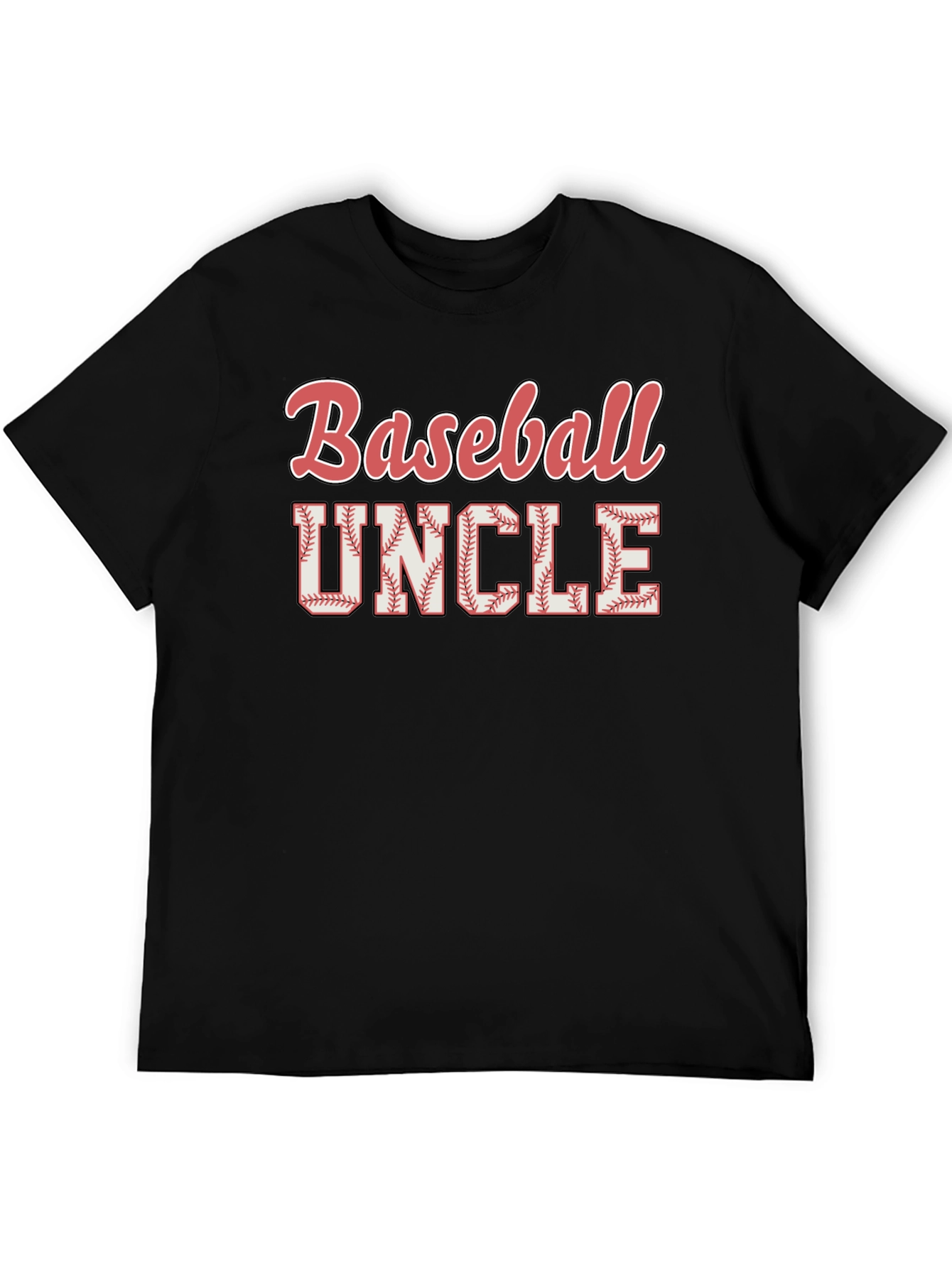 Baseball Uncle Graphic T-Shirt