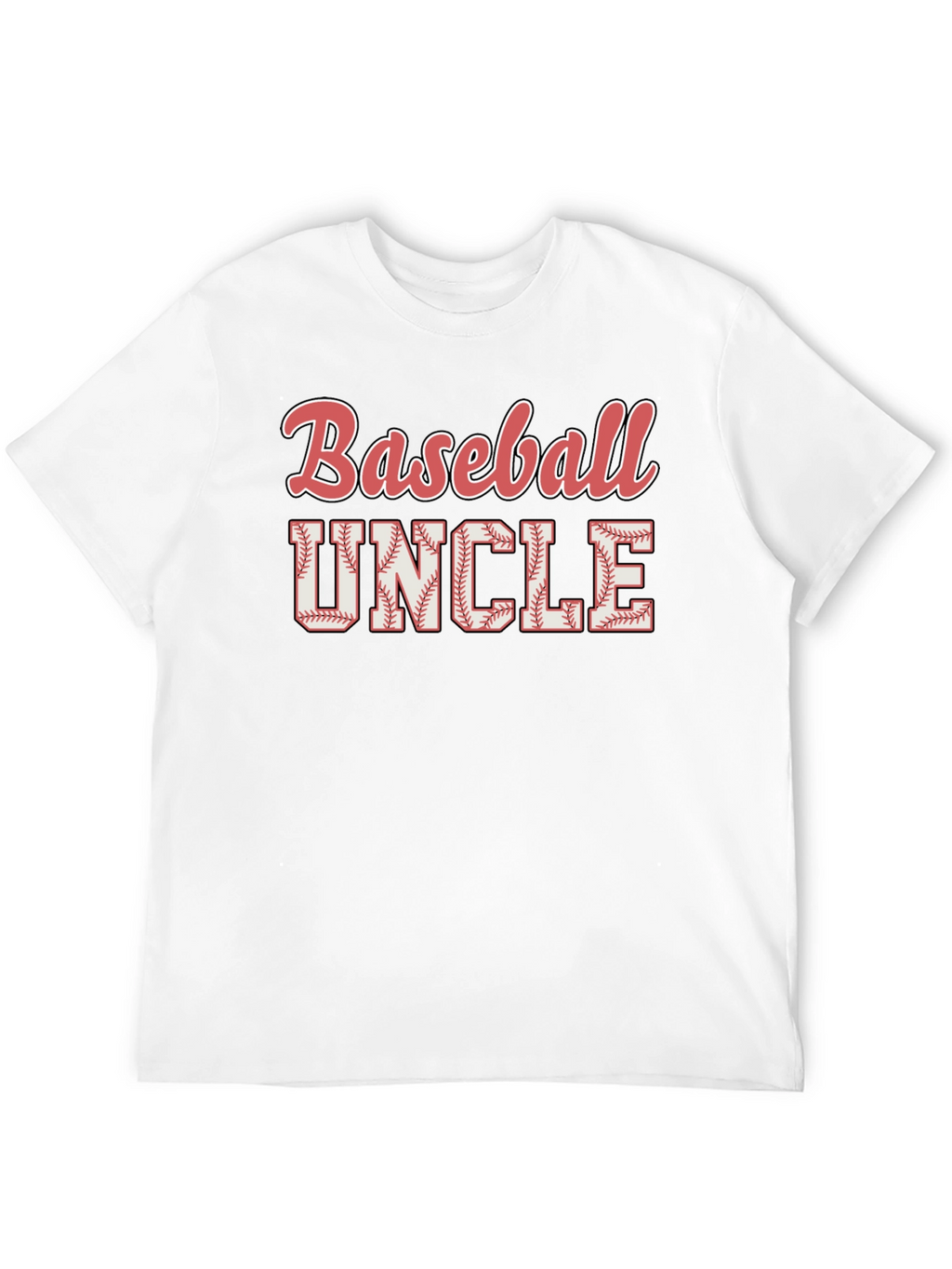 Baseball Uncle Graphic T-Shirt