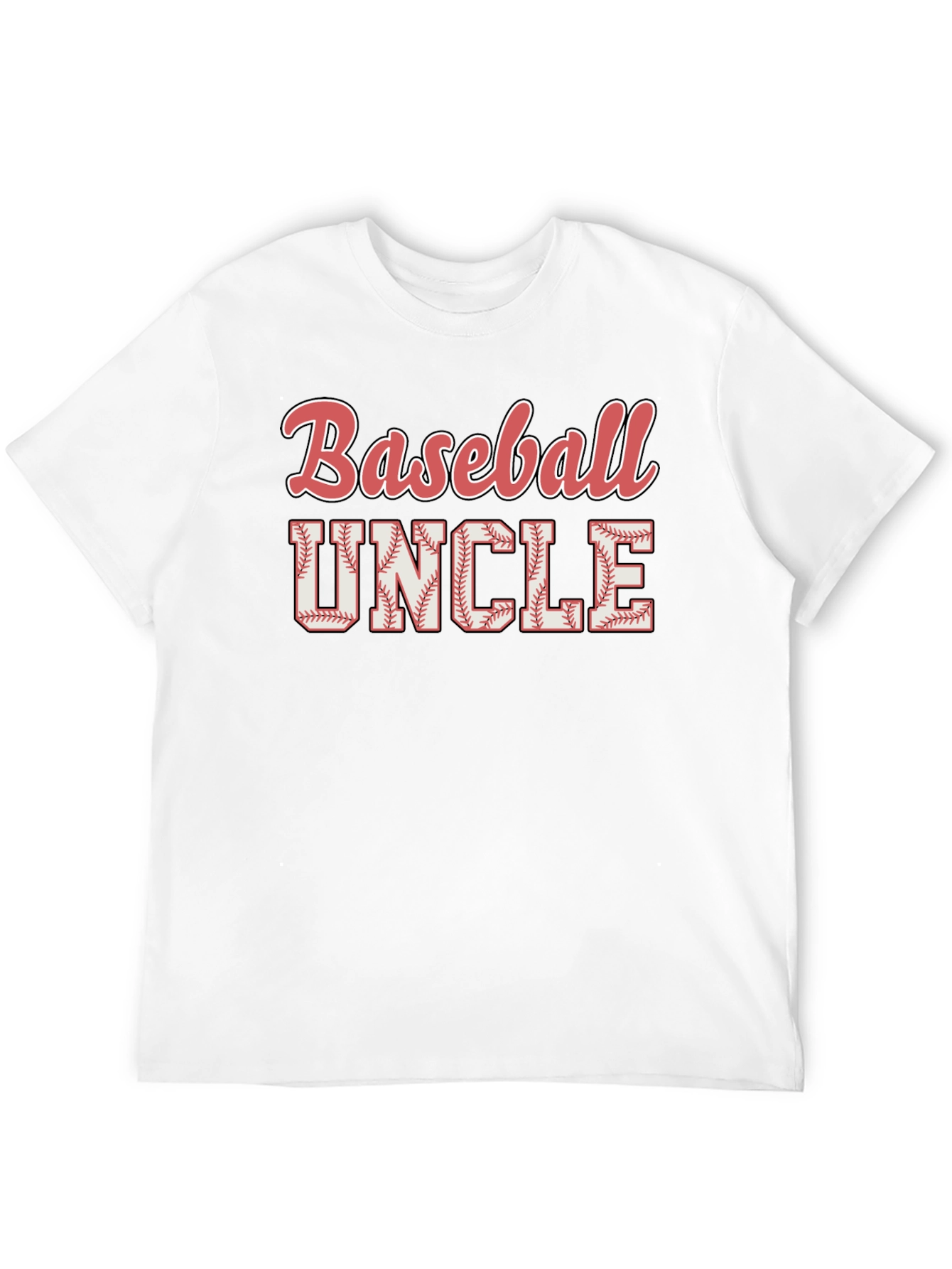 Baseball Uncle Graphic T-Shirt