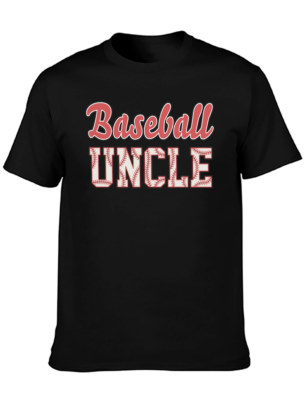 Baseball Uncle Graphic T-Shirt