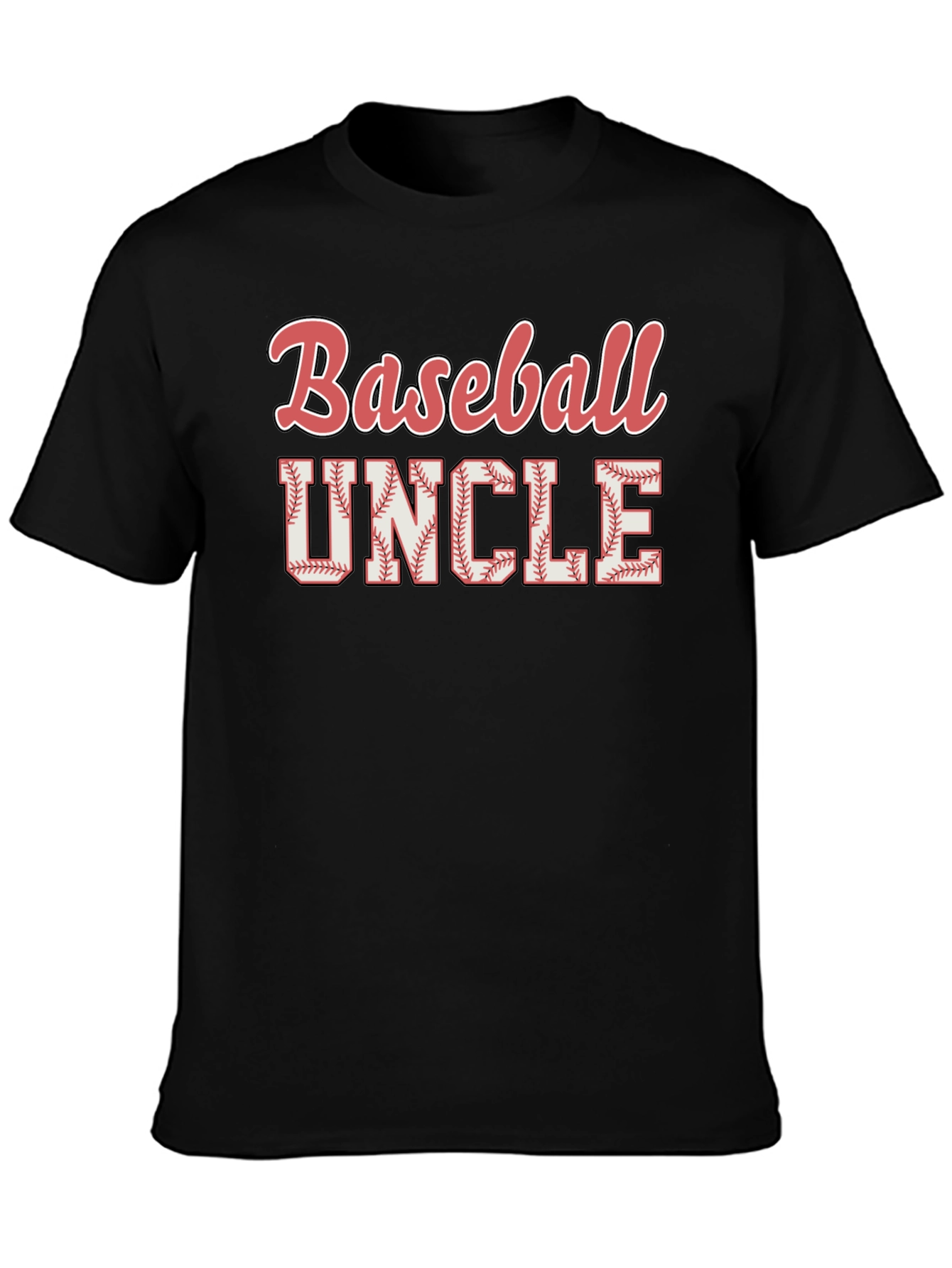 Baseball Uncle Graphic T-Shirt