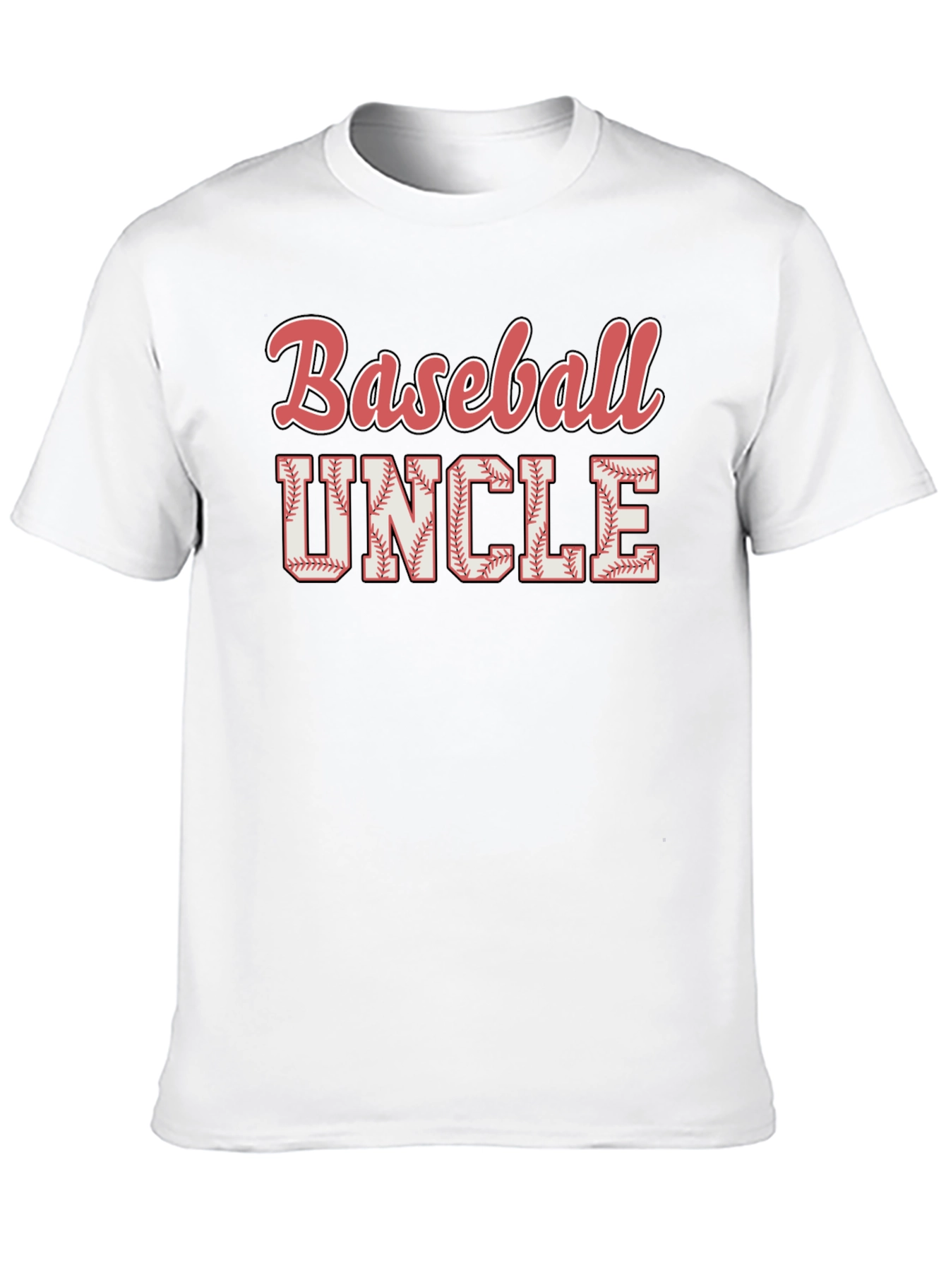 Baseball Uncle Graphic T-Shirt