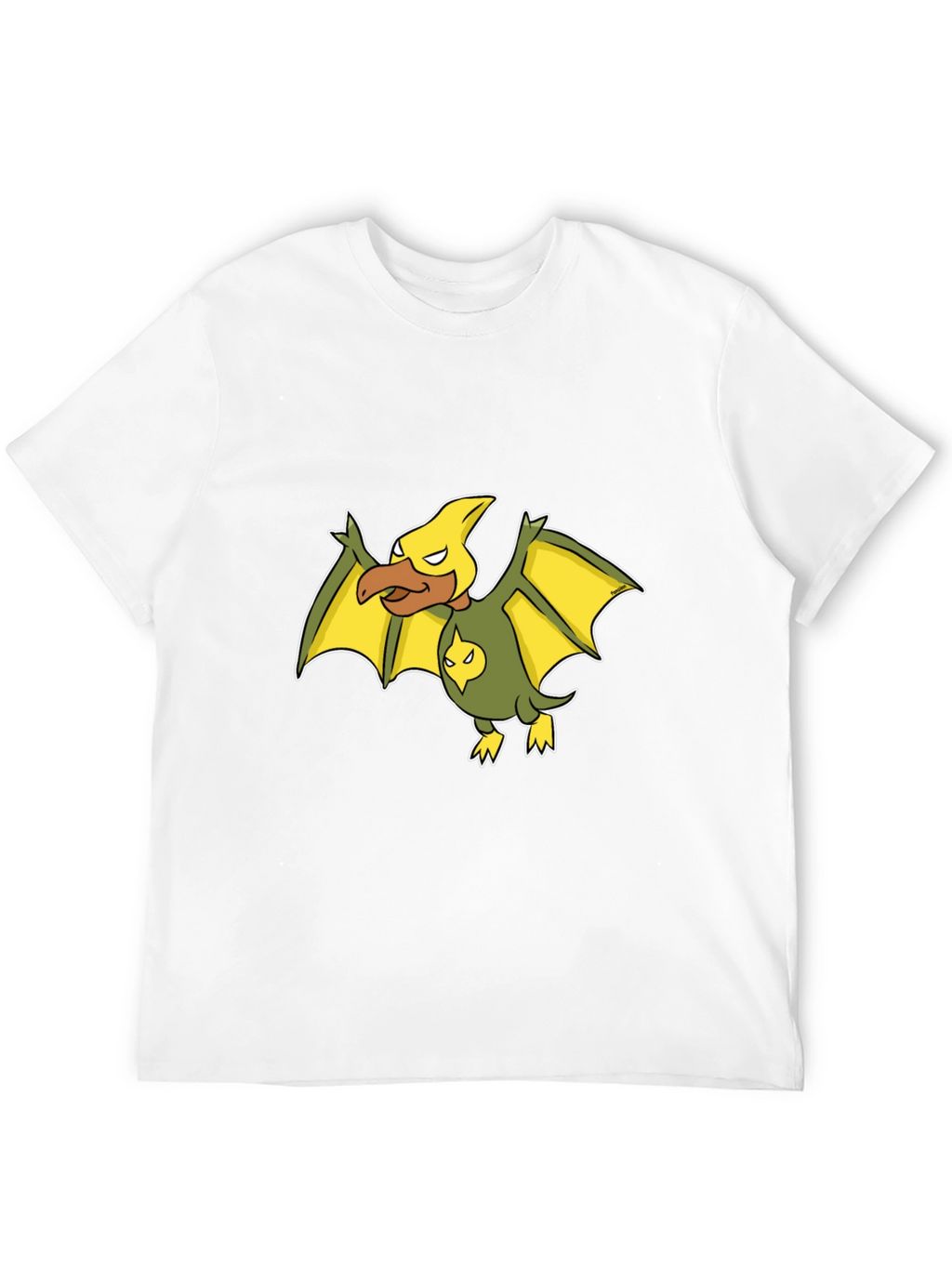 Aerodactyl Pokemon Black T-Shirt