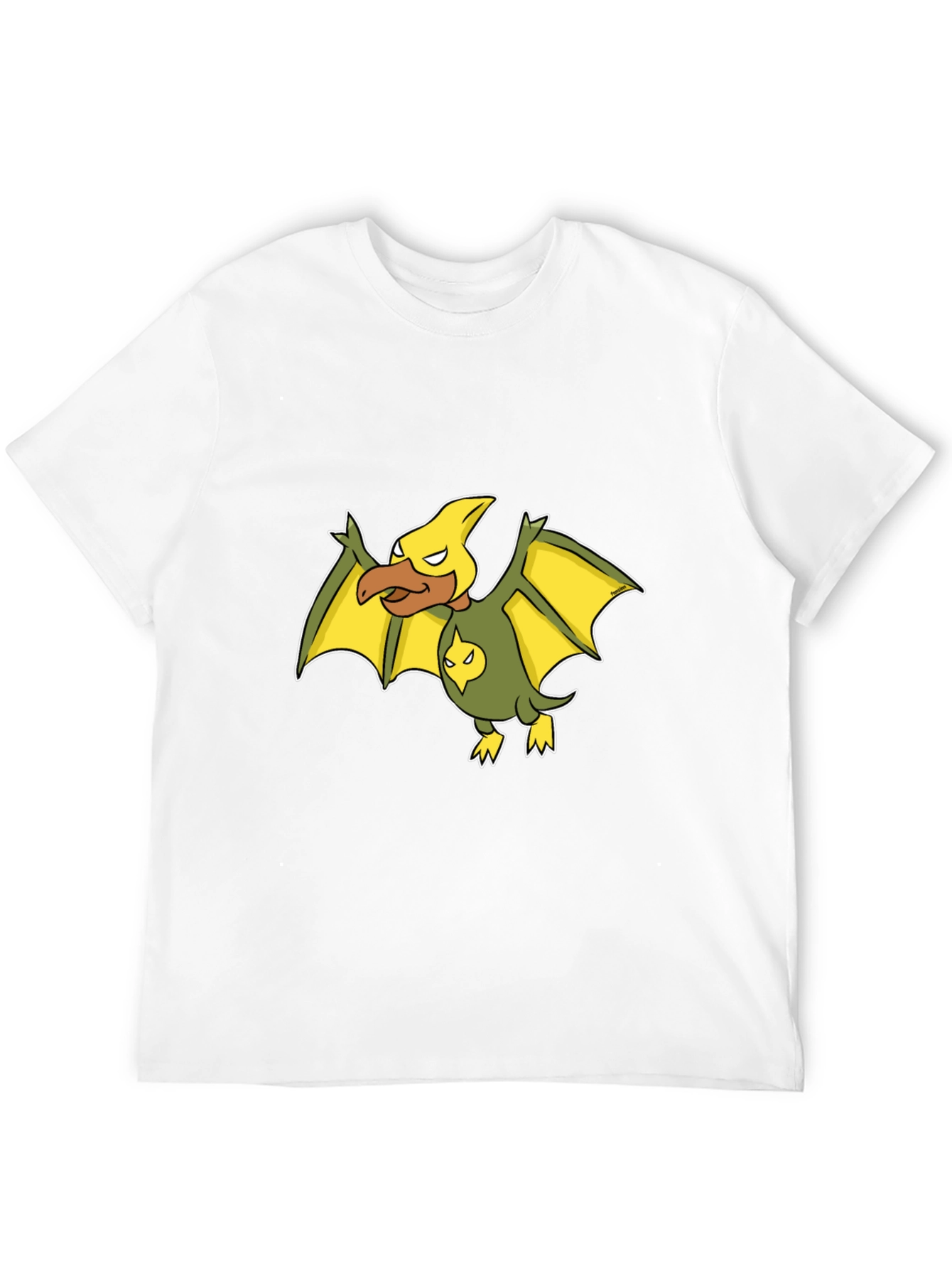Aerodactyl Pokemon Black T-Shirt