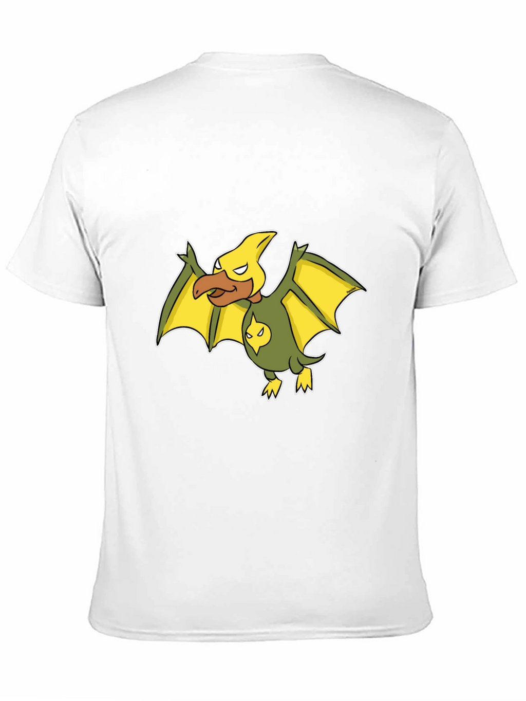Aerodactyl Pokemon Black T-Shirt