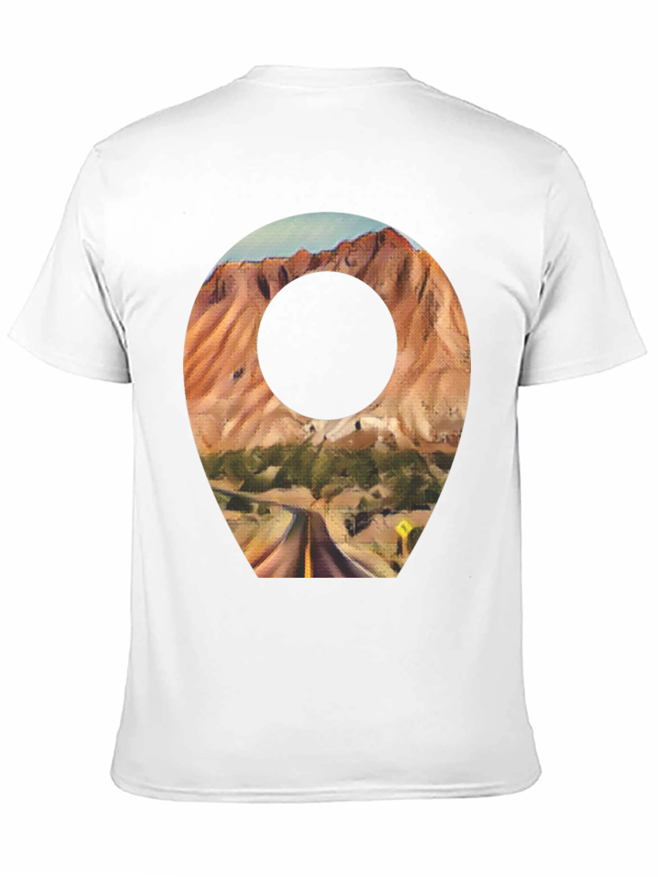 Scenic Route T-Shirt - Black Cotton Blend