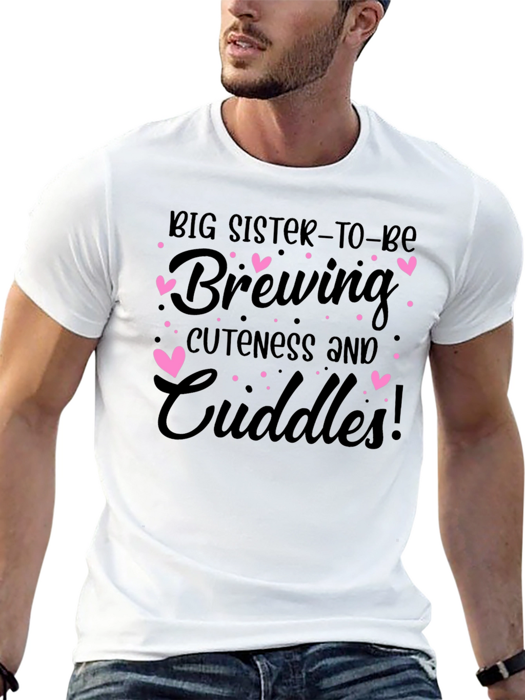 Big Sister To Be Brewing T-Shirt