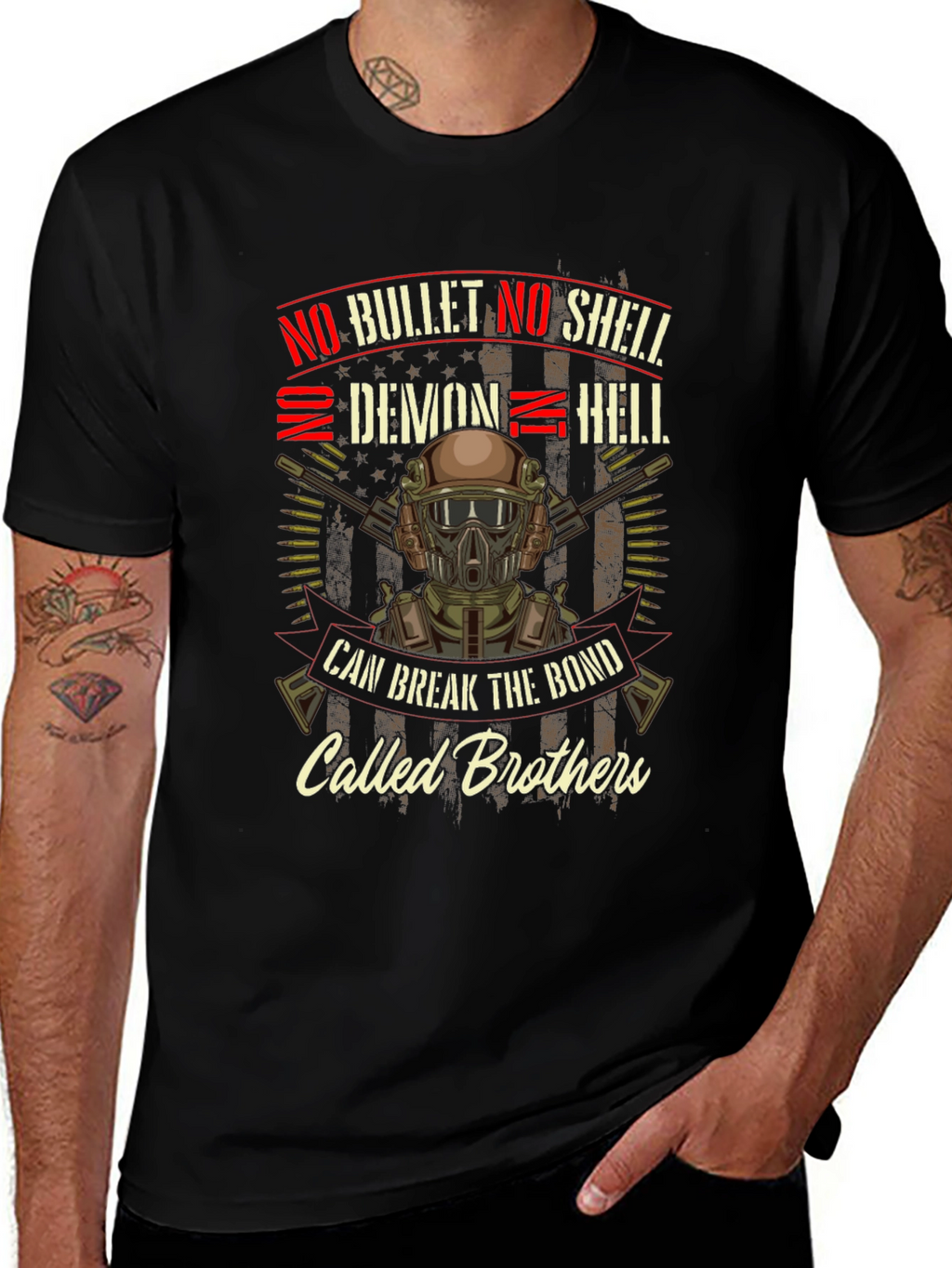 Brotherhood Bond Graphic T-Shirt