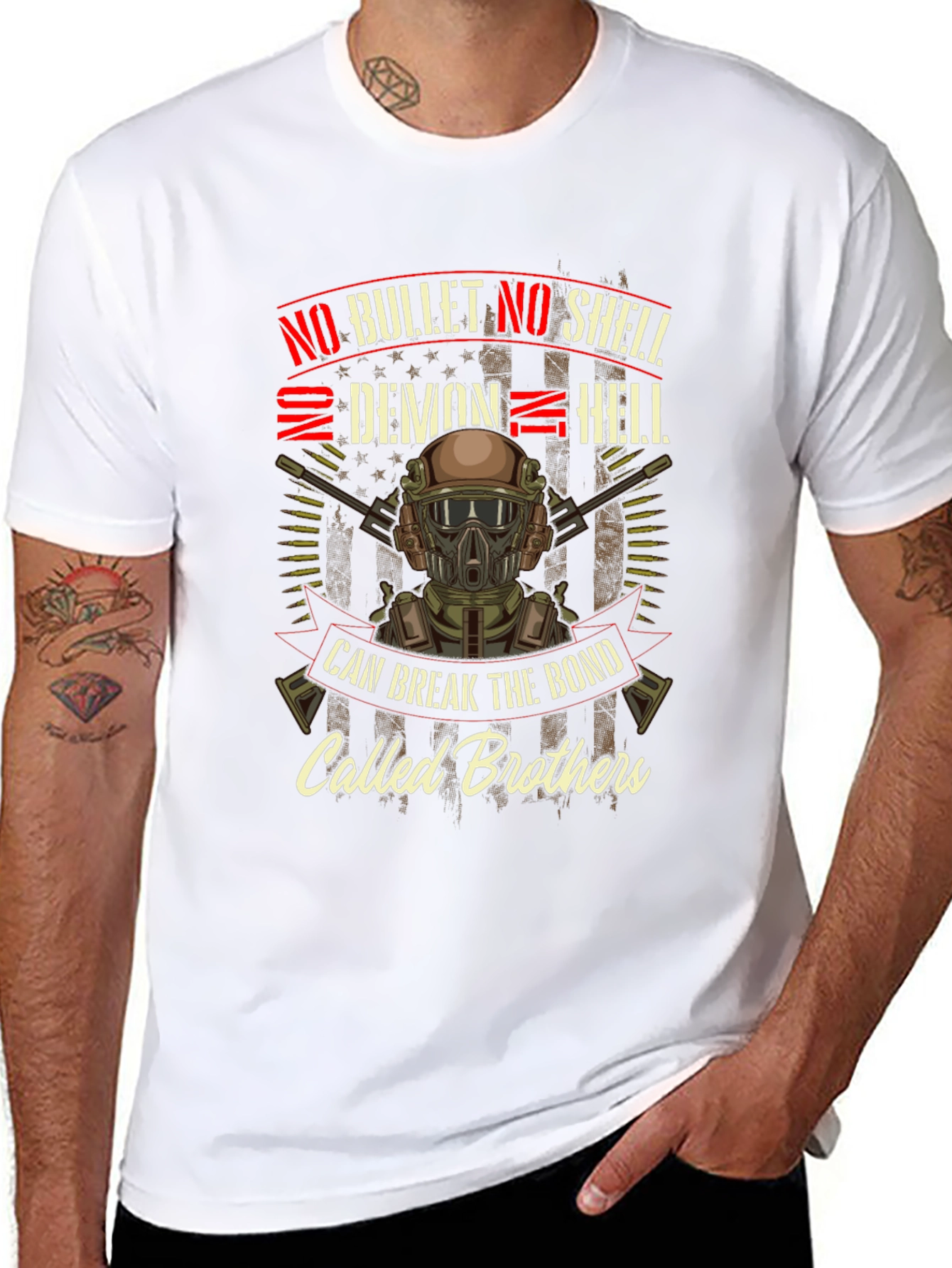 Brotherhood Bond Graphic T-Shirt
