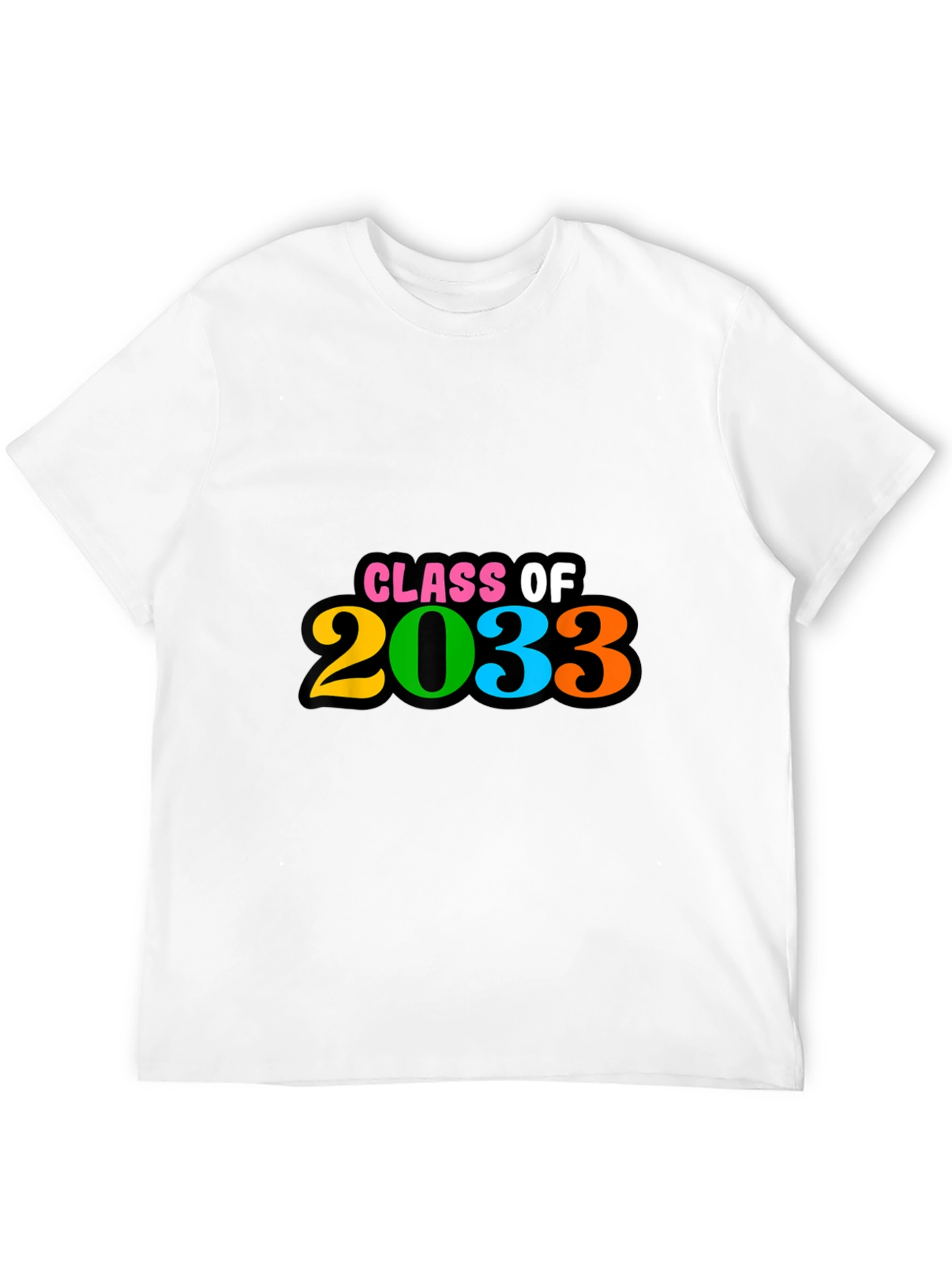 Class of 2033 Graphic Black T-Shirt
