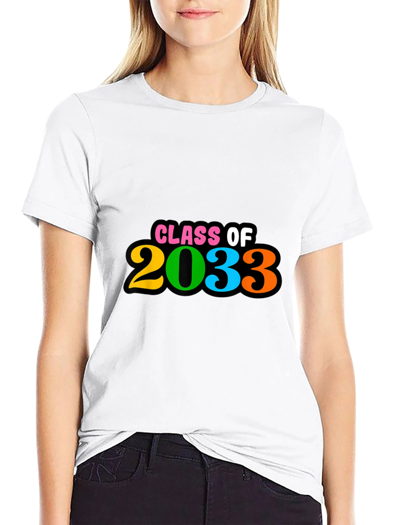 Class of 2033 Graphic Black T-Shirt