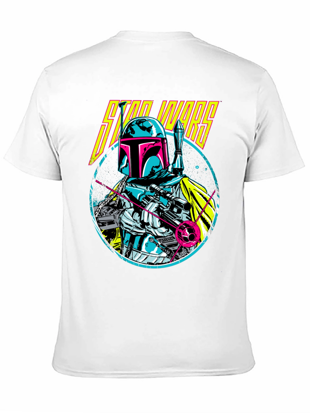 Retro Star Wars Boba Fett Graphic T-Shirt