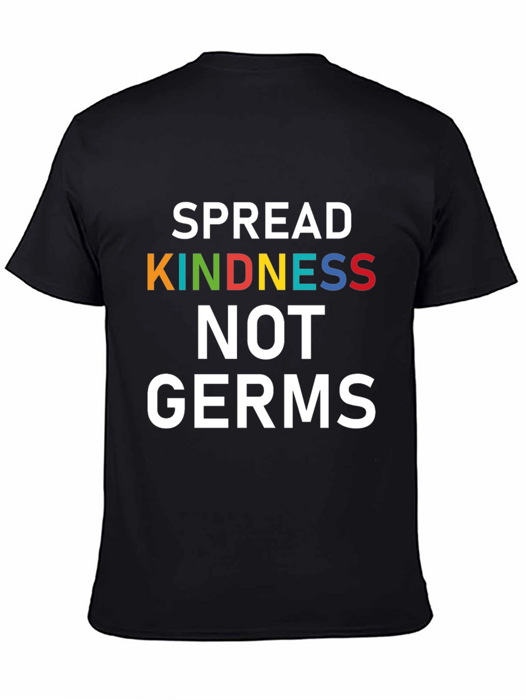 Spread Kindness T-Shirt -  Comfortable Black Tee