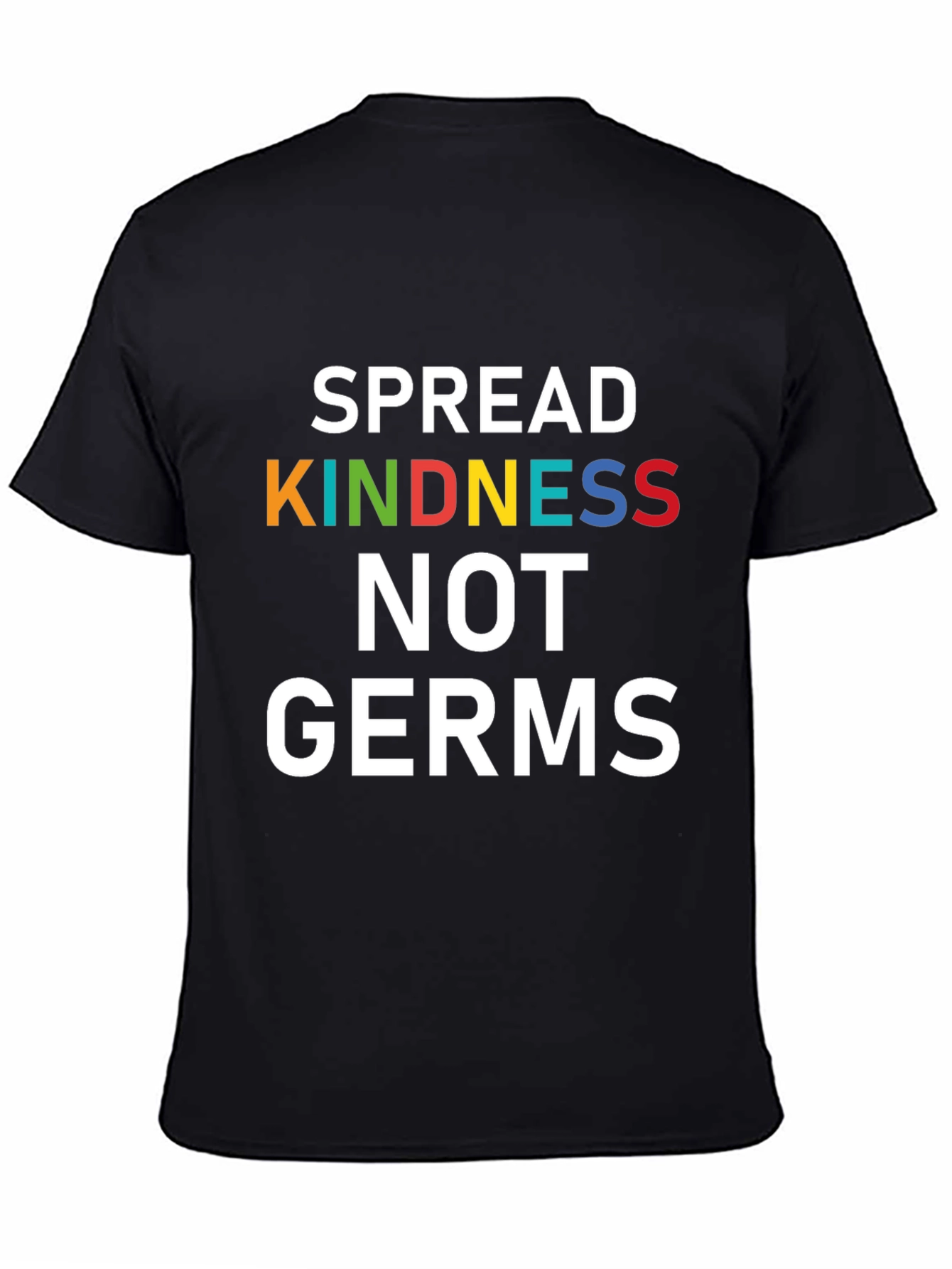 Spread Kindness T-Shirt -  Comfortable Black Tee