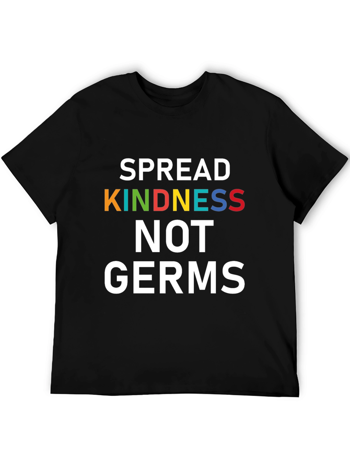 Spread Kindness T-Shirt -  Comfortable Black Tee
