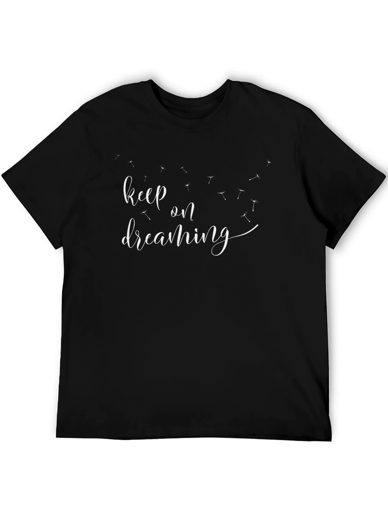 Keep On Dreaming Black T-Shirt