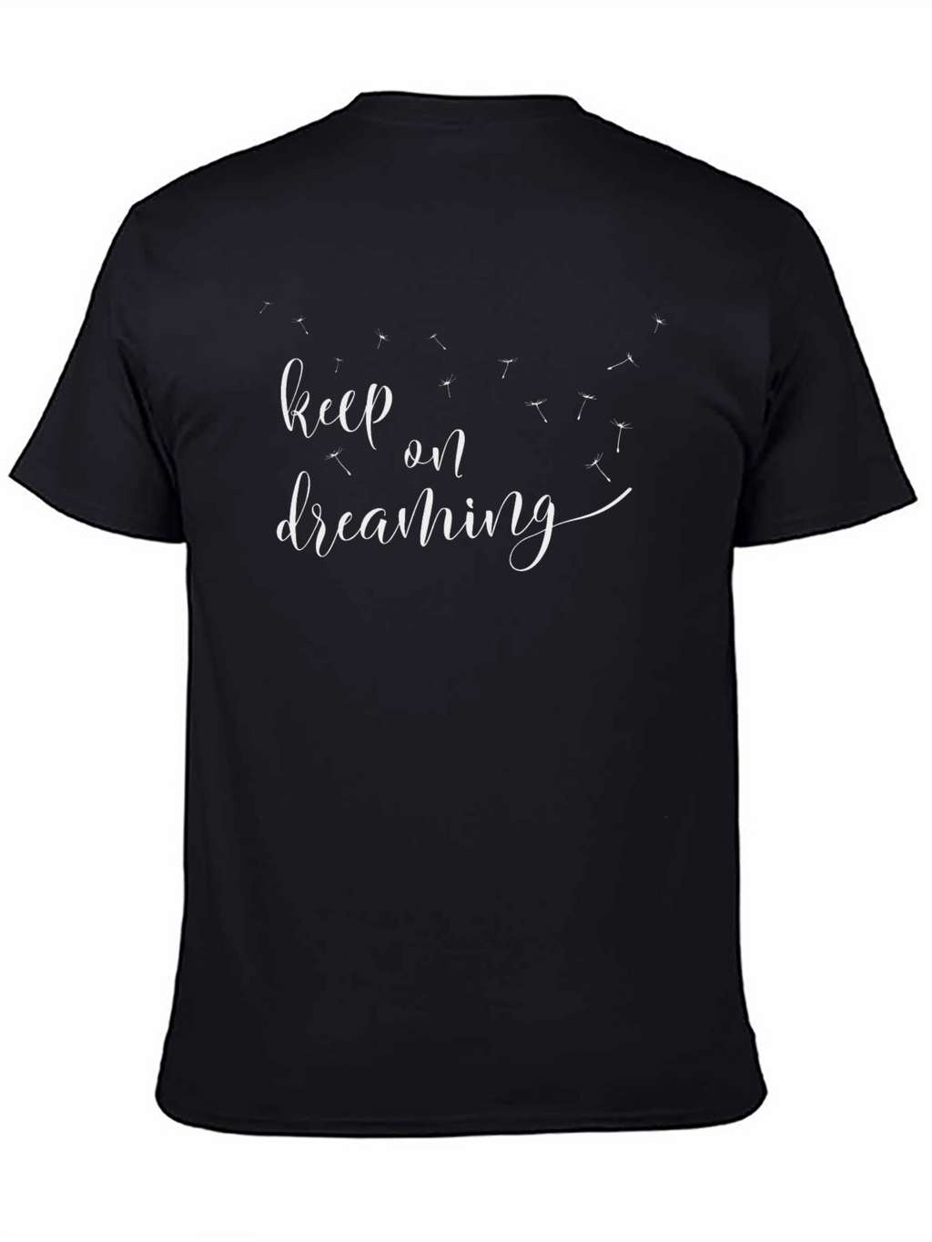 Keep On Dreaming Black T-Shirt