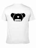 Techno Bear T-Shirt - Soft Cotton Tee