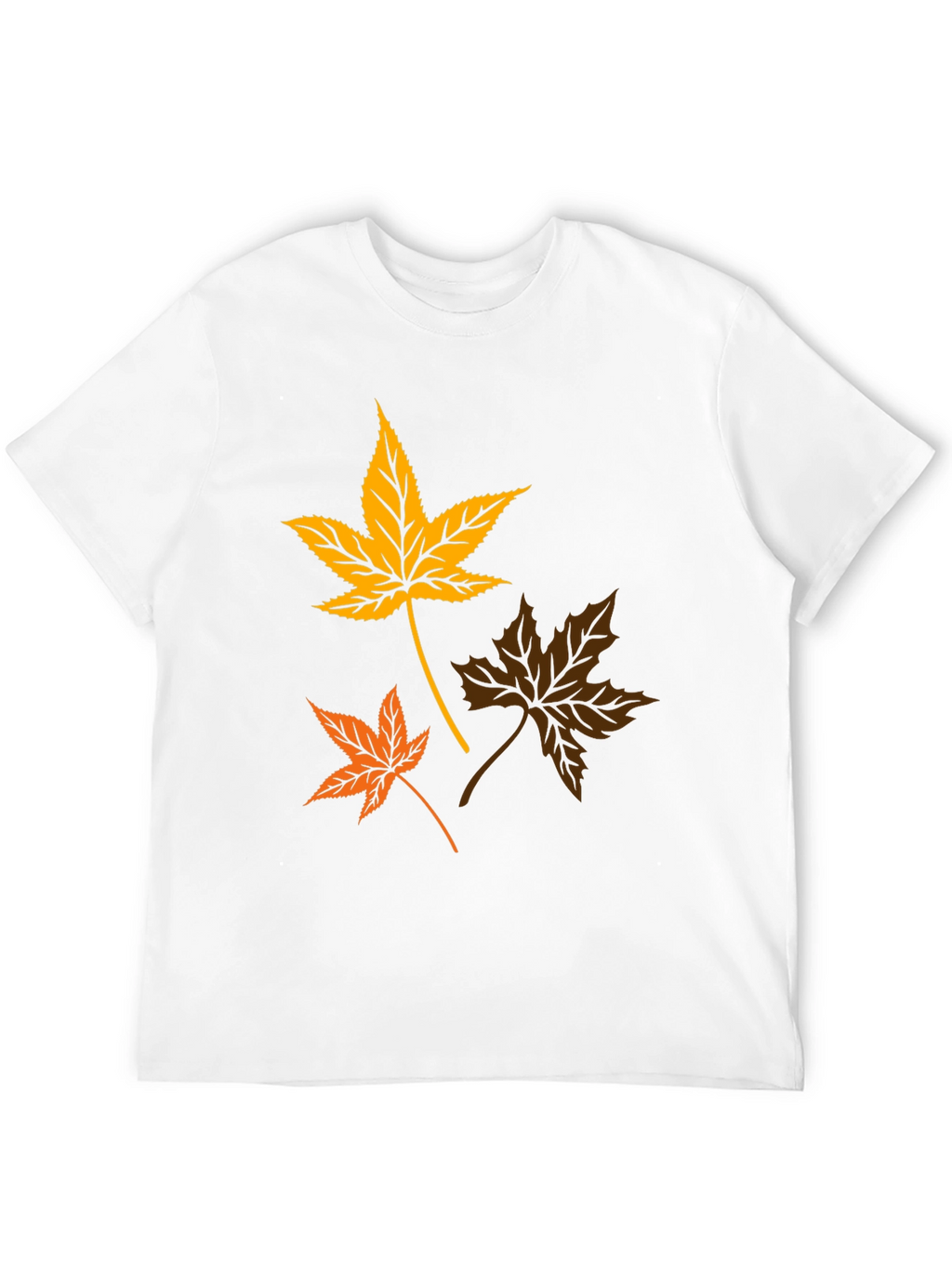 Autumn Leaves Graphic T-Shirt - Stylish Fall Apparel