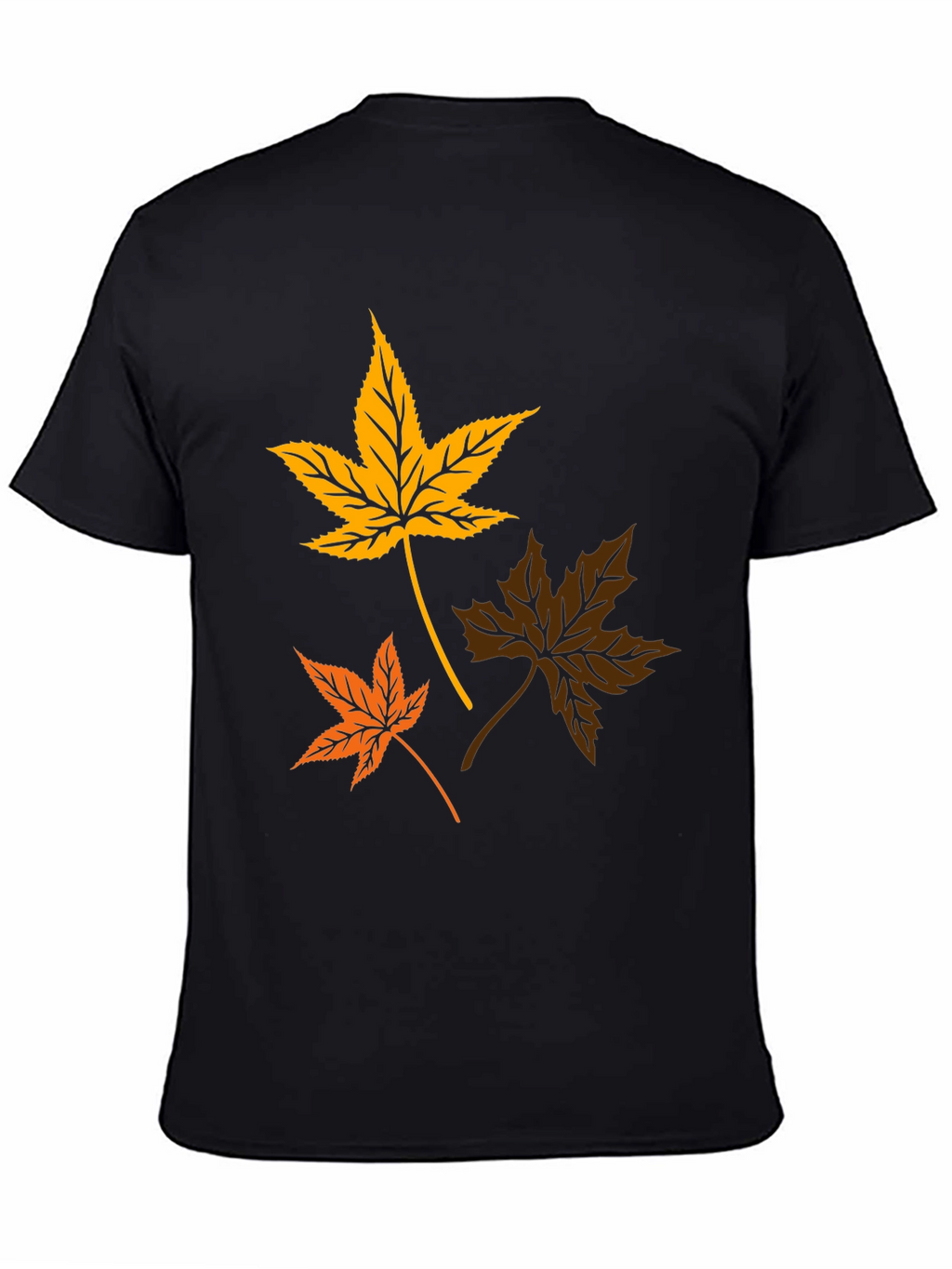 Autumn Leaves Graphic T-Shirt - Stylish Fall Apparel