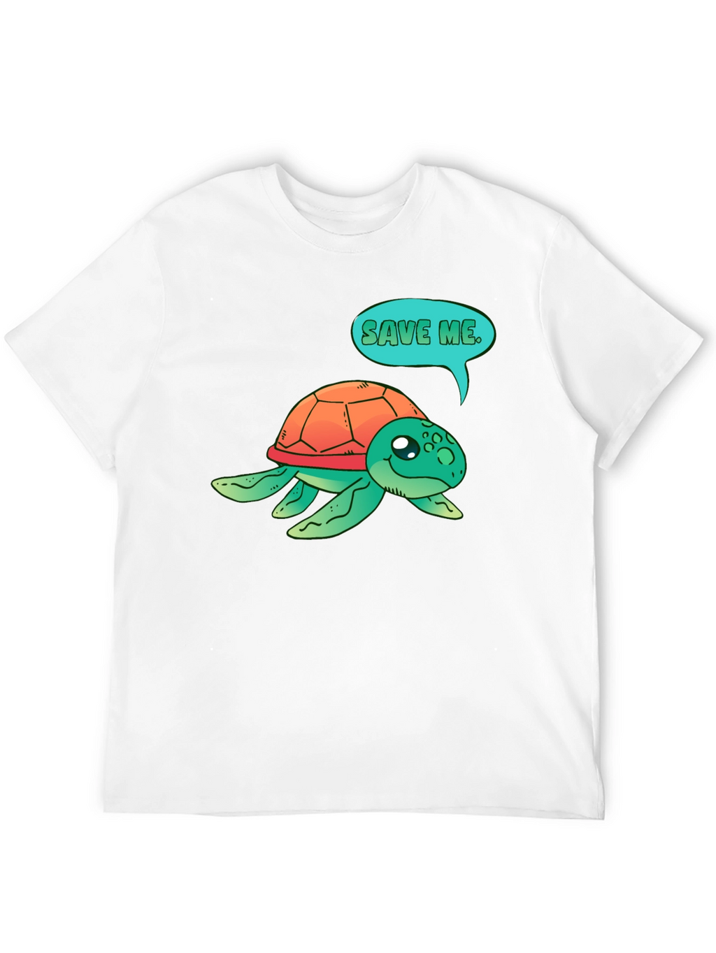 Save the Turtle T-Shirt - Black