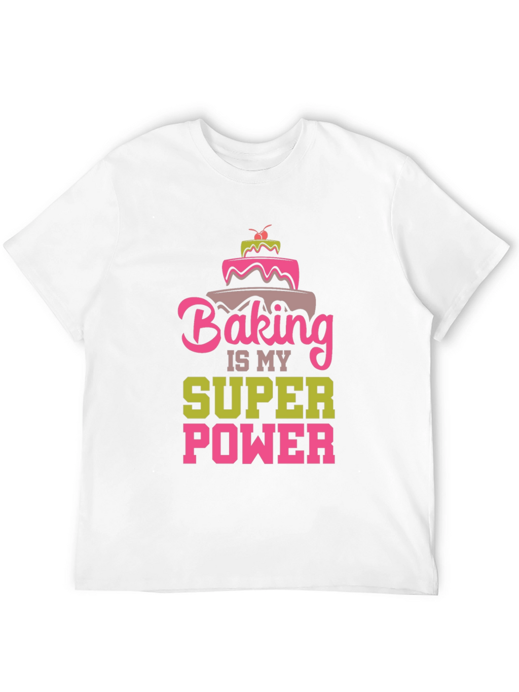 Baking is My Superpower Graphic T-Shirt