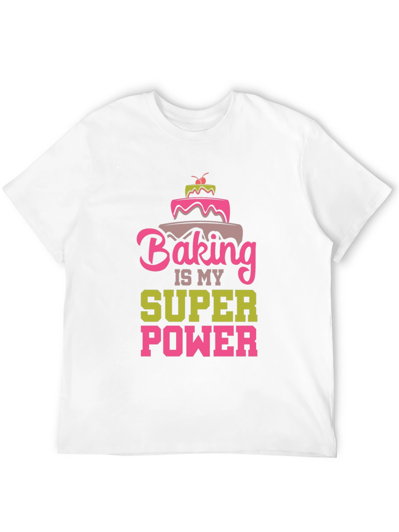Baking is My Superpower Graphic T-Shirt