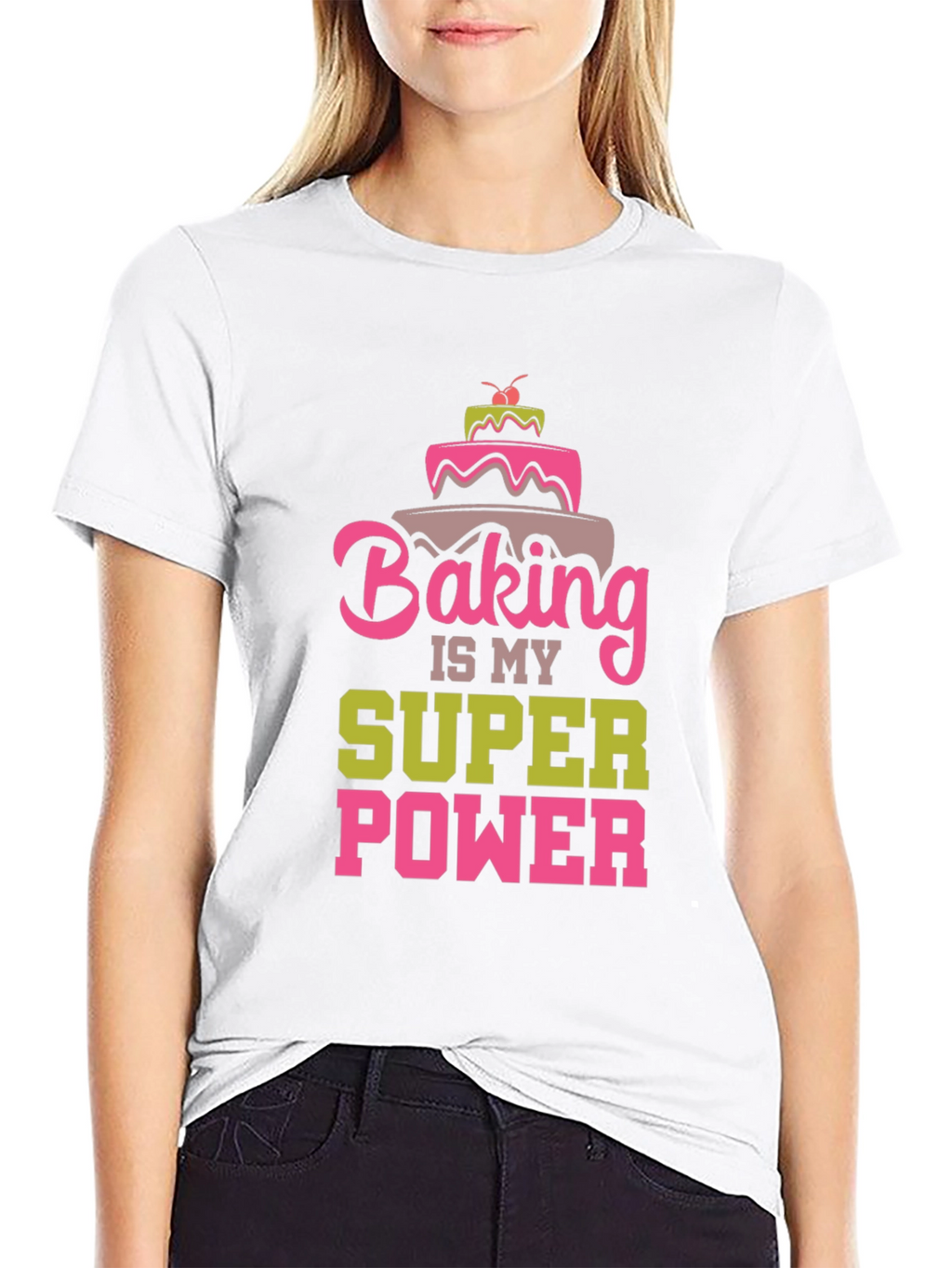 Baking is My Superpower Graphic T-Shirt