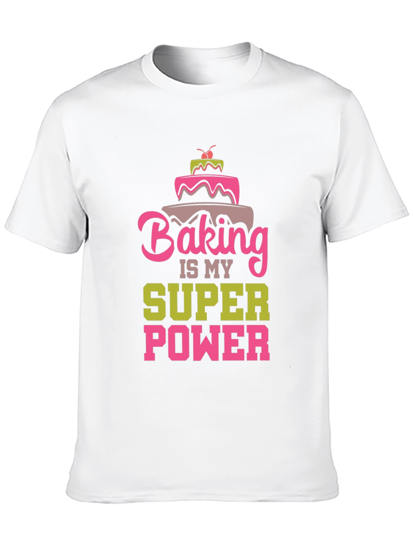 Baking is My Superpower Graphic T-Shirt