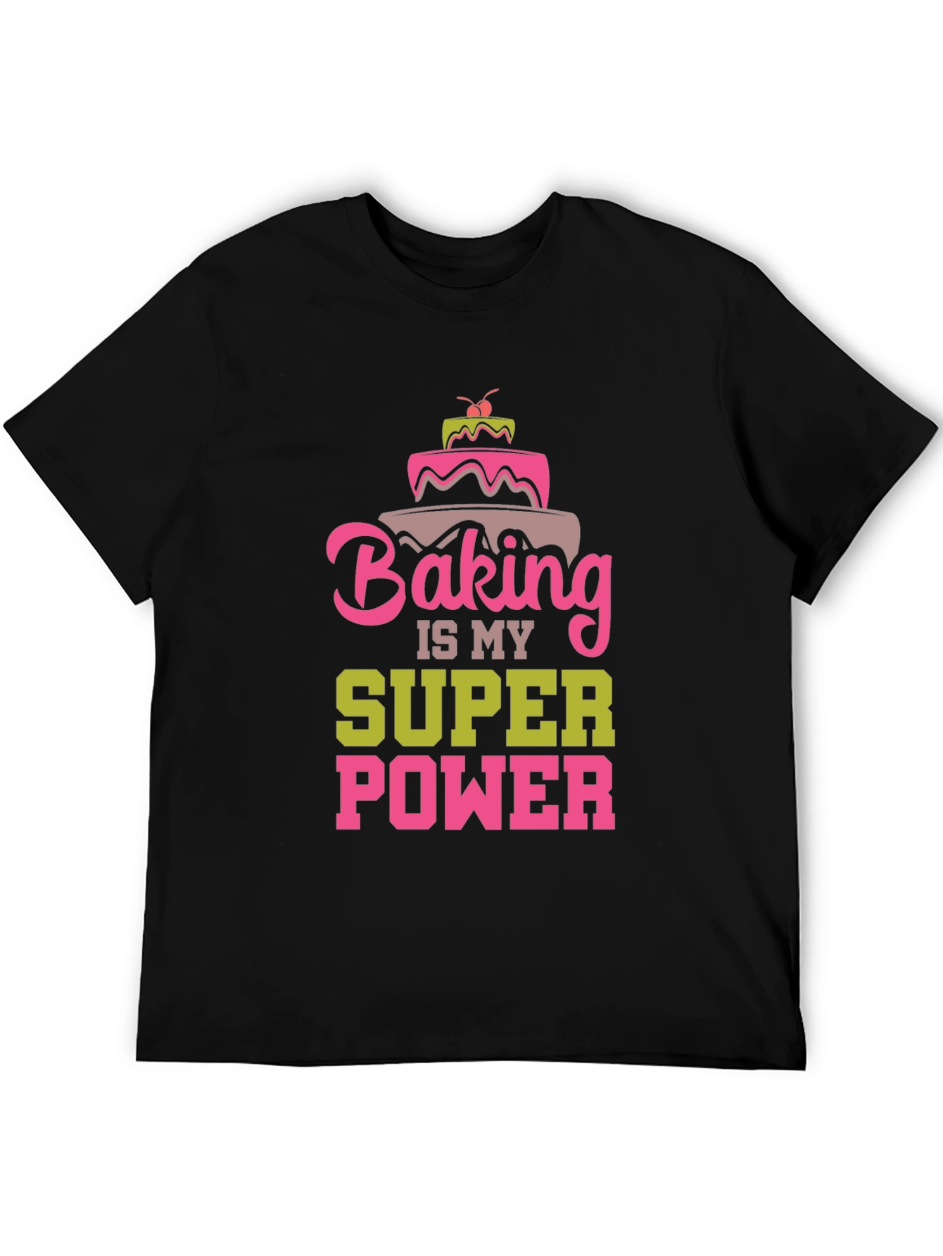 Baking is My Superpower Graphic T-Shirt