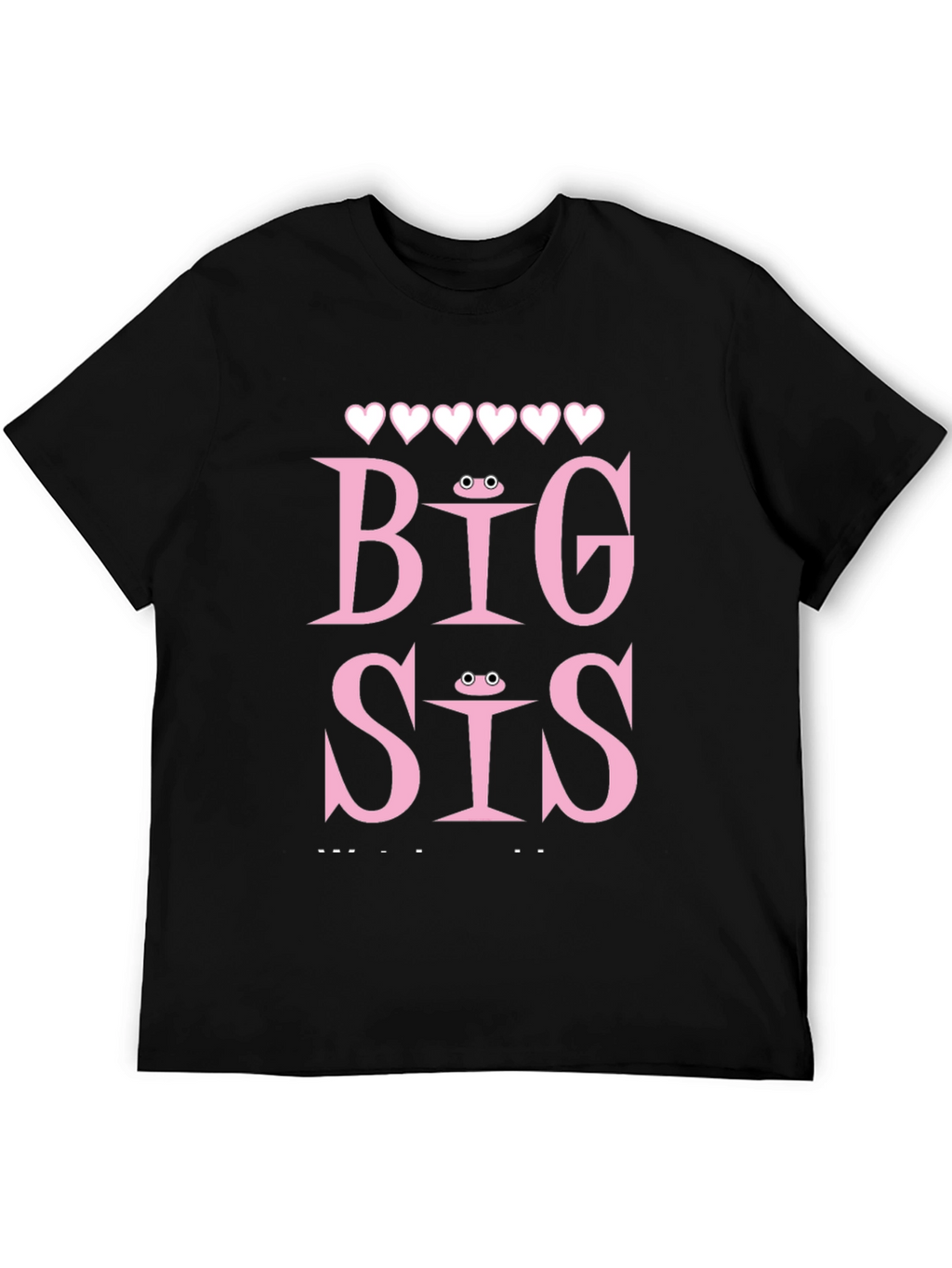 Big Sis T-Shirt Frog Eye Detail