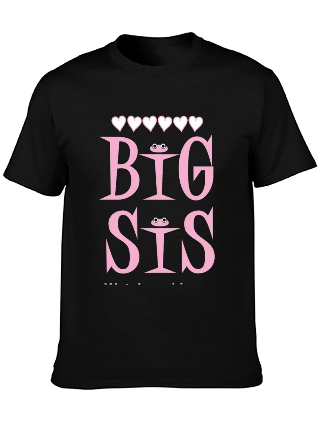 Big Sis T-Shirt Frog Eye Detail
