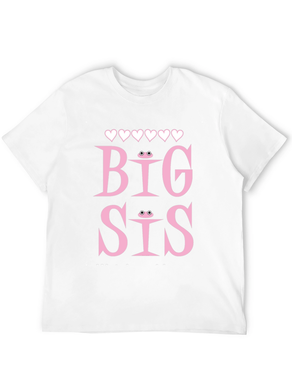 Big Sis T-Shirt Frog Eye Detail