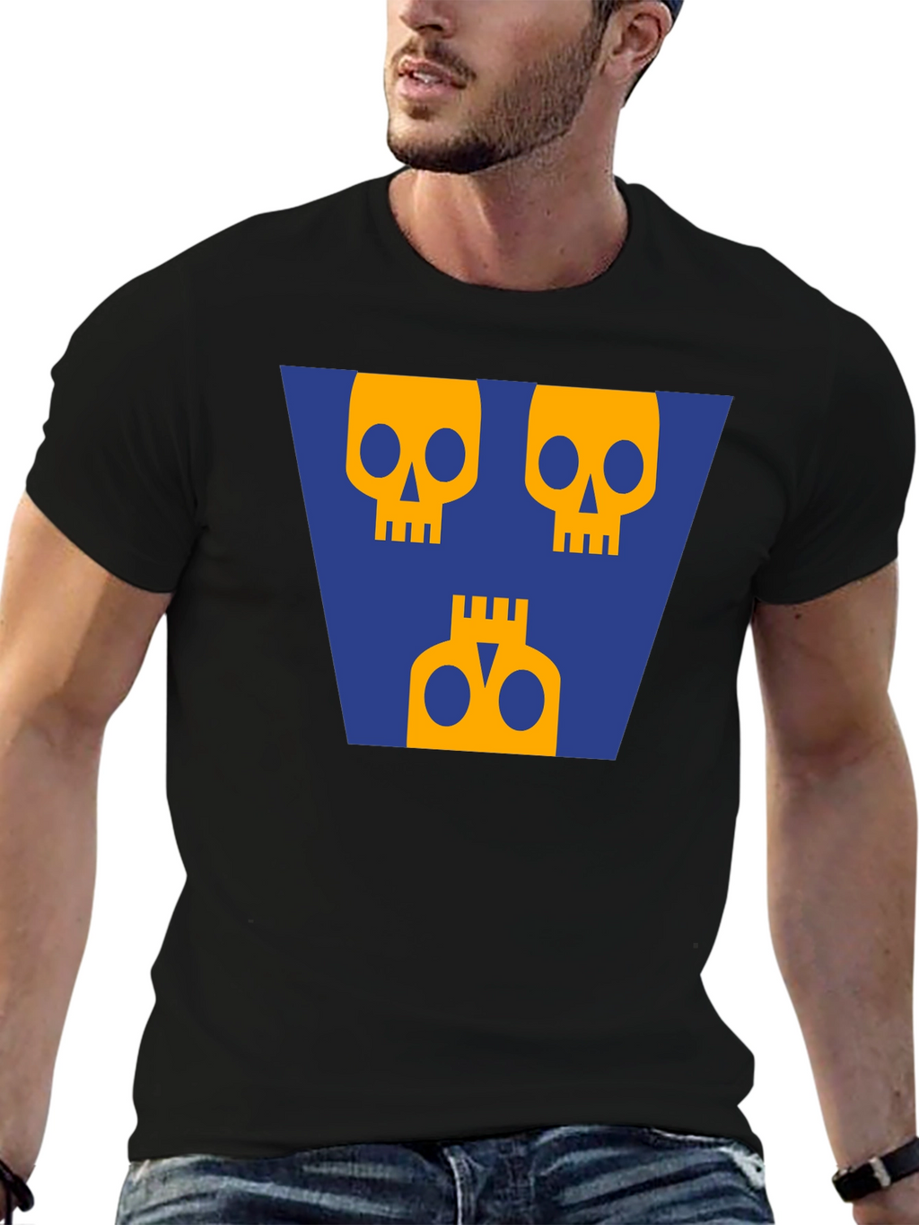 Skulls T-Shirt - Graphic Tee Modern Design