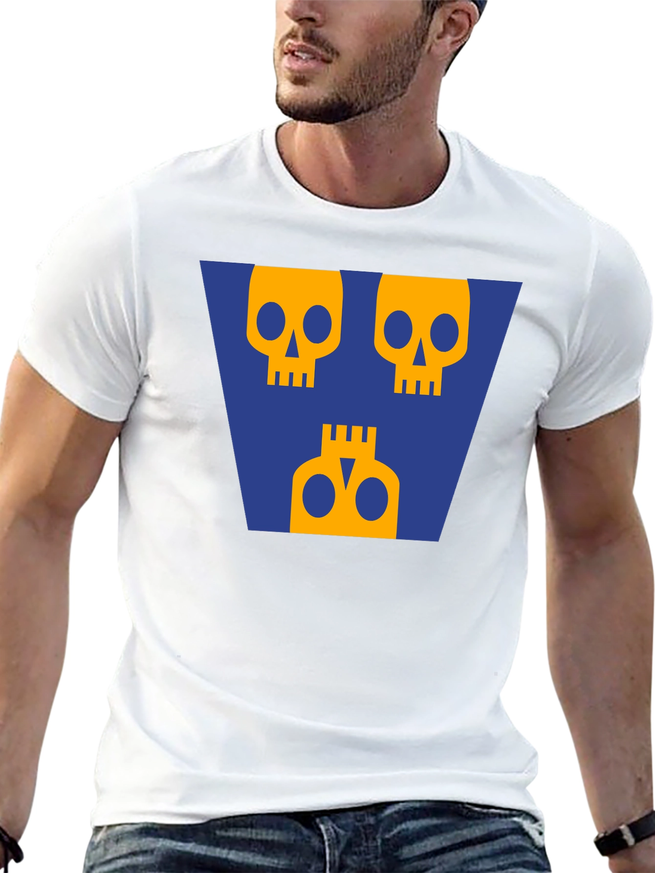 Skulls T-Shirt - Graphic Tee Modern Design