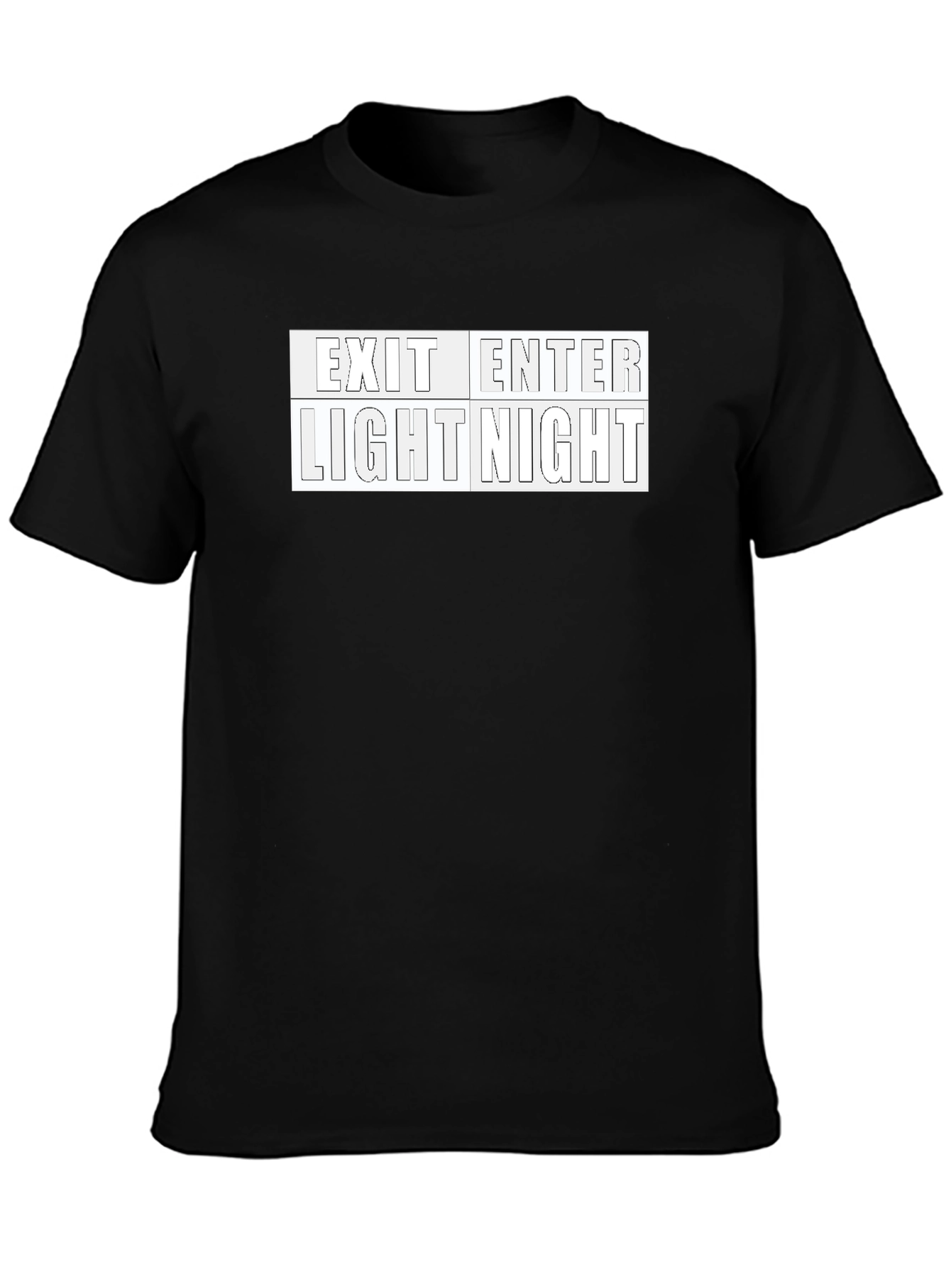 Exit Light Enter Night Graphic Tee