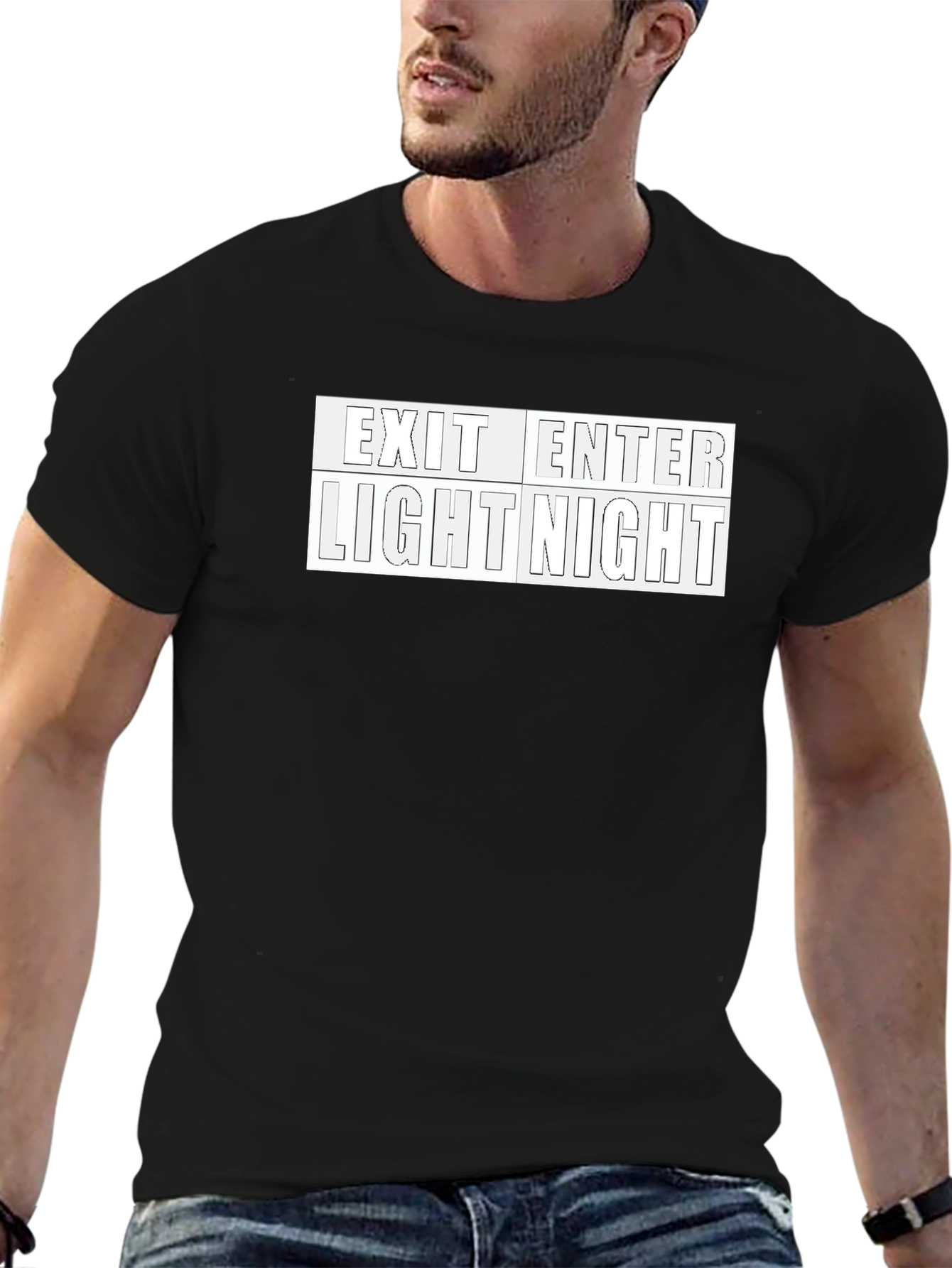 Exit Light Enter Night Graphic Tee