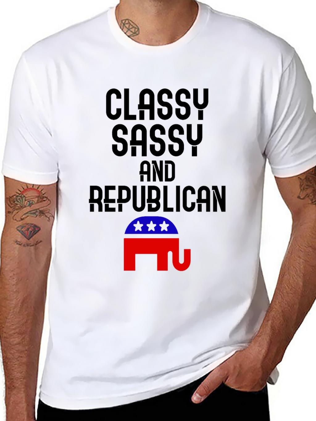 Classy Sassy Republican Graphic Tee