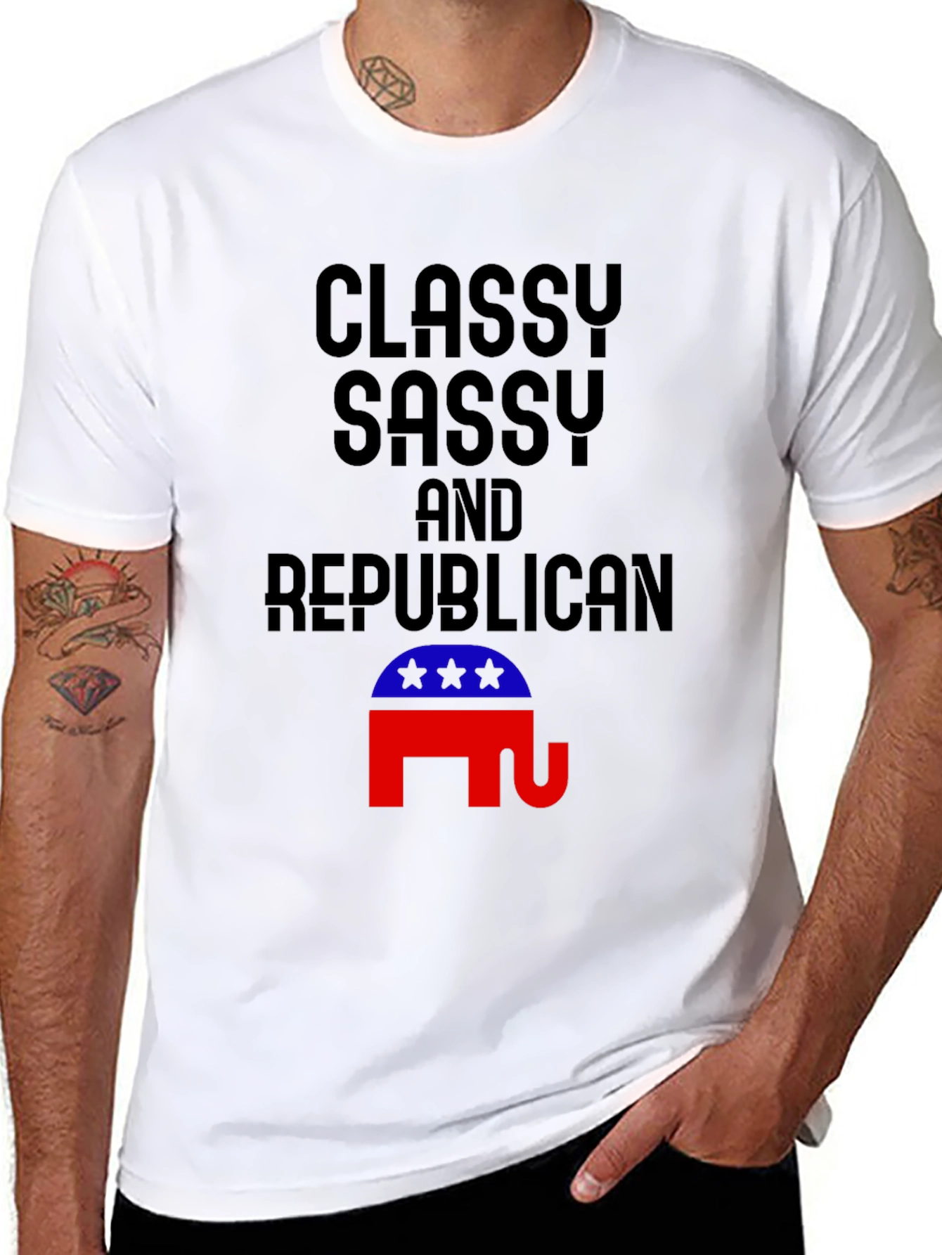 Classy Sassy Republican Graphic Tee