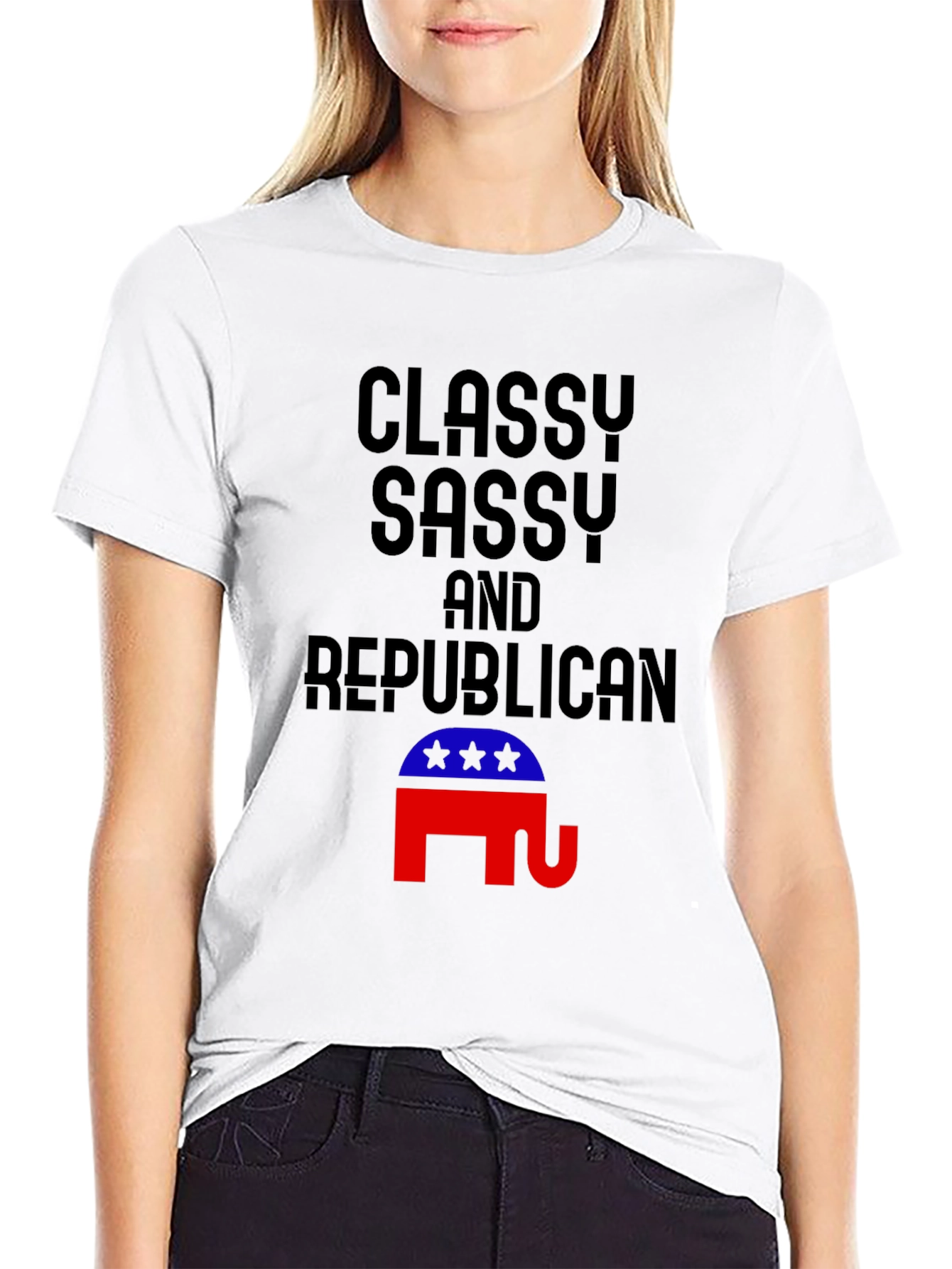 Classy Sassy Republican Graphic Tee