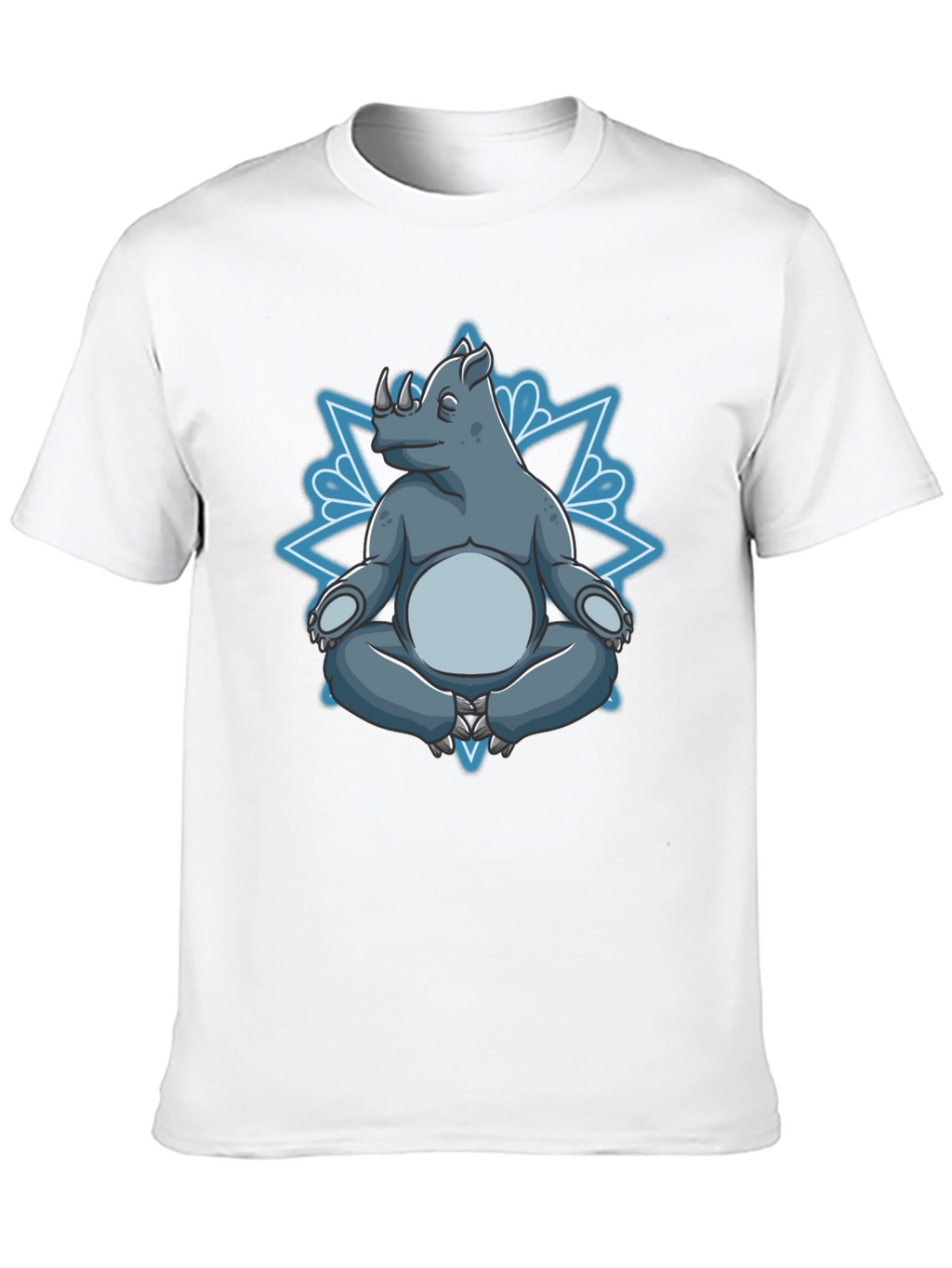 Meditating Rhino Graphic Tee