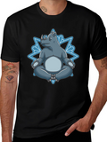 Meditating Rhino Graphic Tee