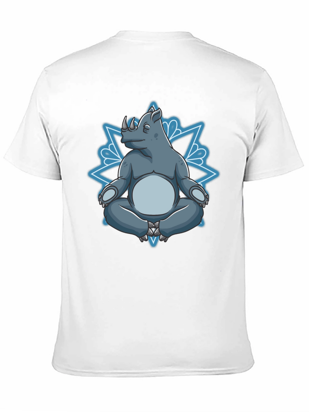 Meditating Rhino Graphic Tee