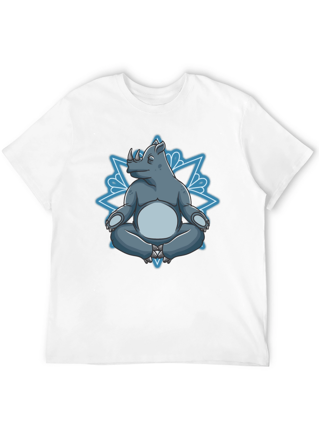 Meditating Rhino Graphic Tee