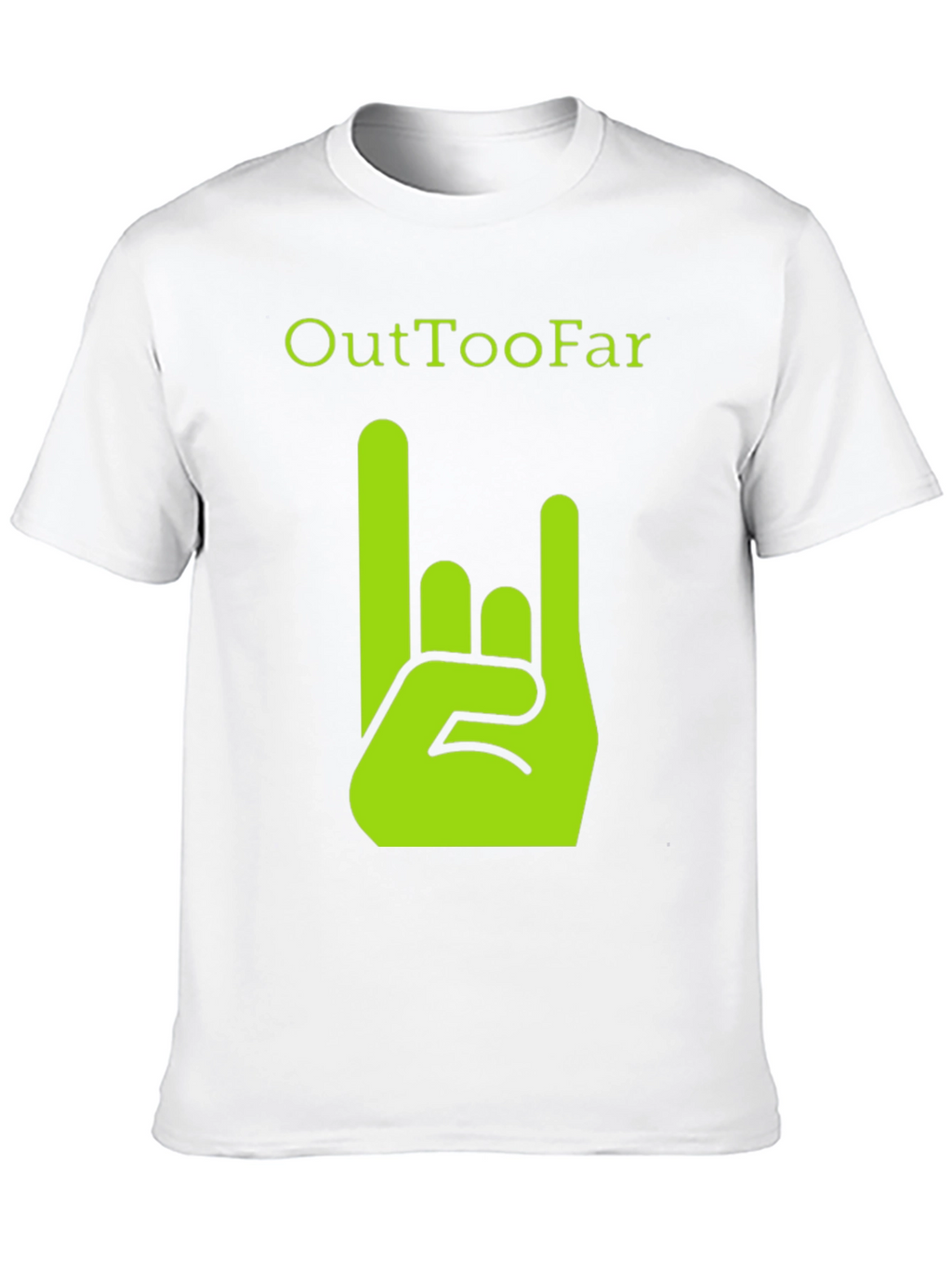 OutTooFar Graphic Tee - Rock On Hand Design