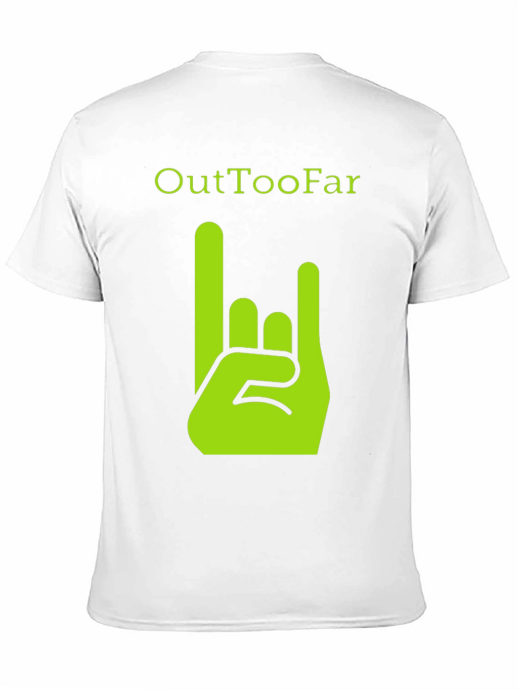 OutTooFar Graphic Tee - Rock On Hand Design