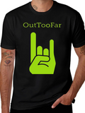 OutTooFar Graphic Tee - Rock On Hand Design