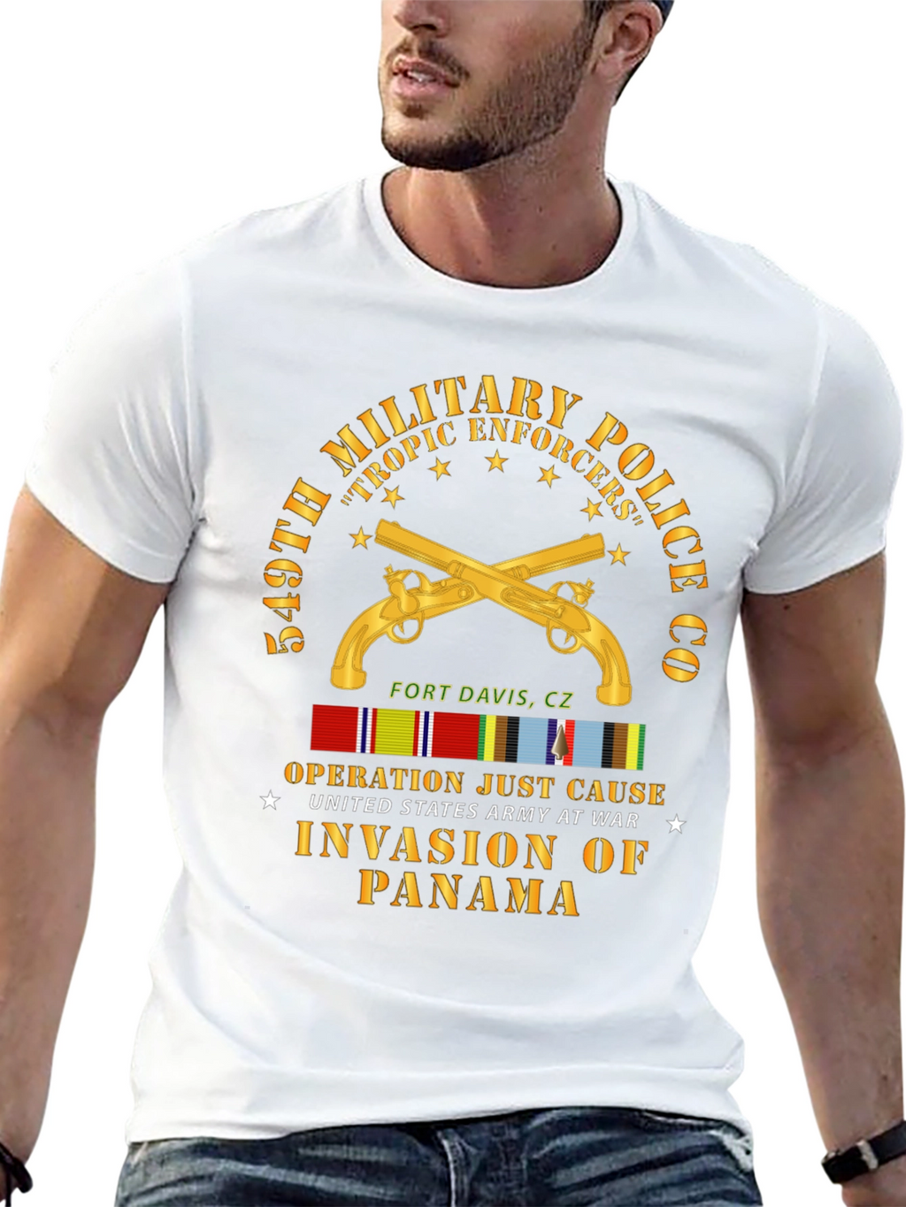 549th Military Police Panama Invasion T-Shirt