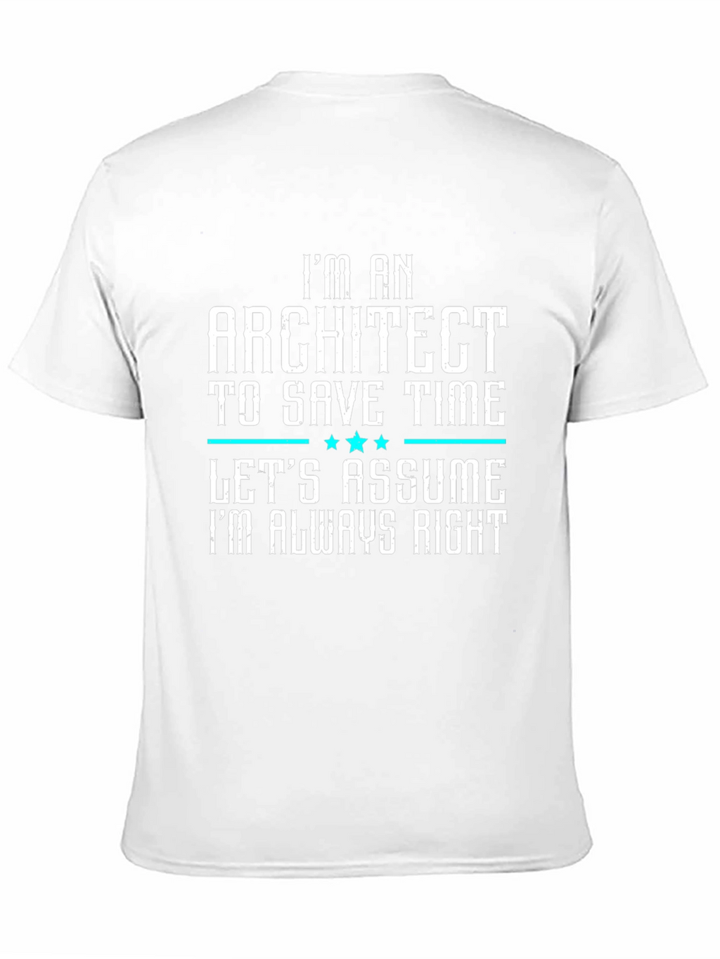 Architect T-Shirt - Funny Always Right Tee